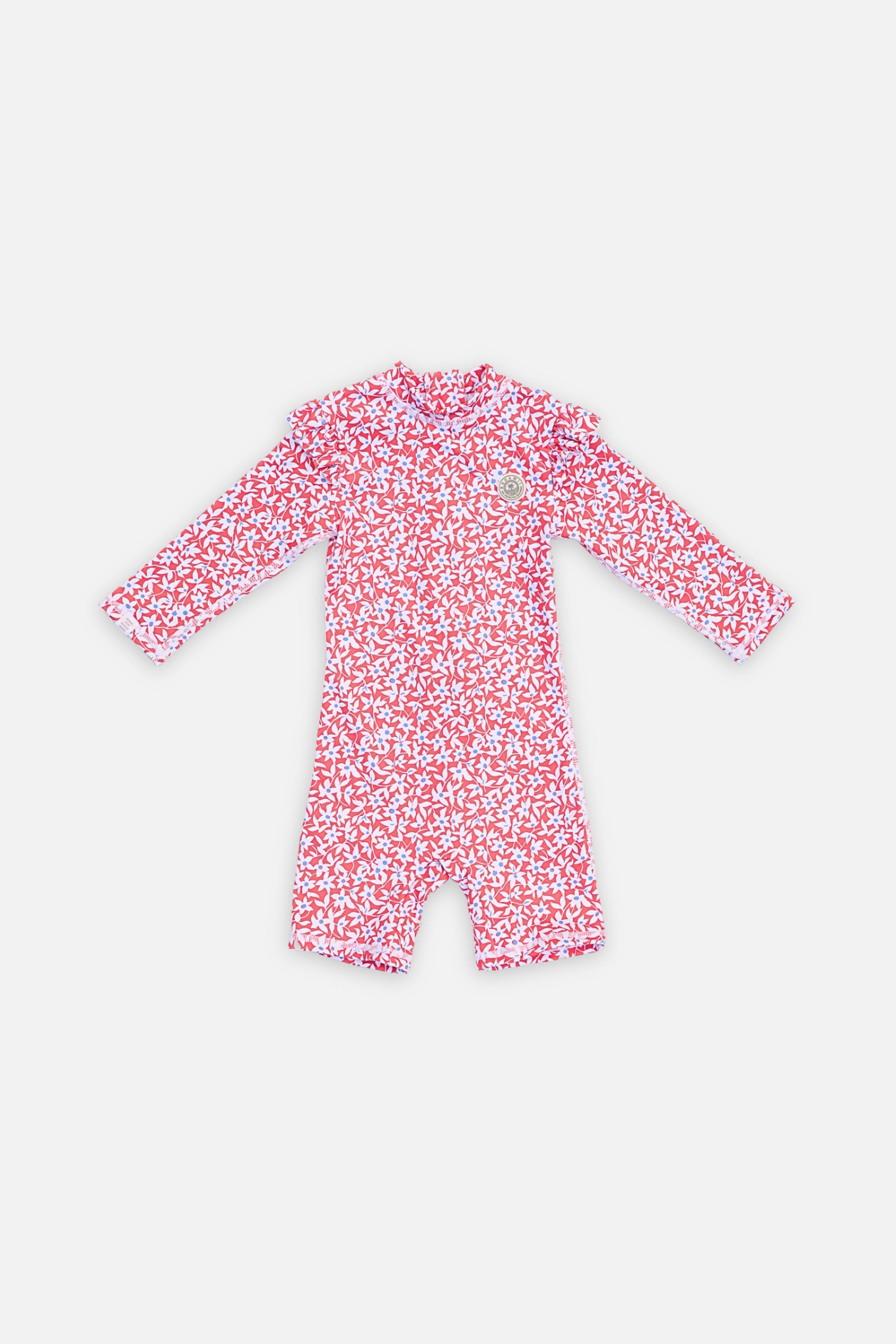 BAÑADOR BEBÉ - VOLANTES - Floral Ditsy