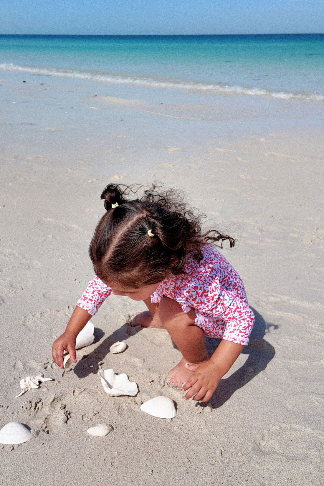 FATO DE BANHO BEBÉ - FOLHOS - Floral Ditsy