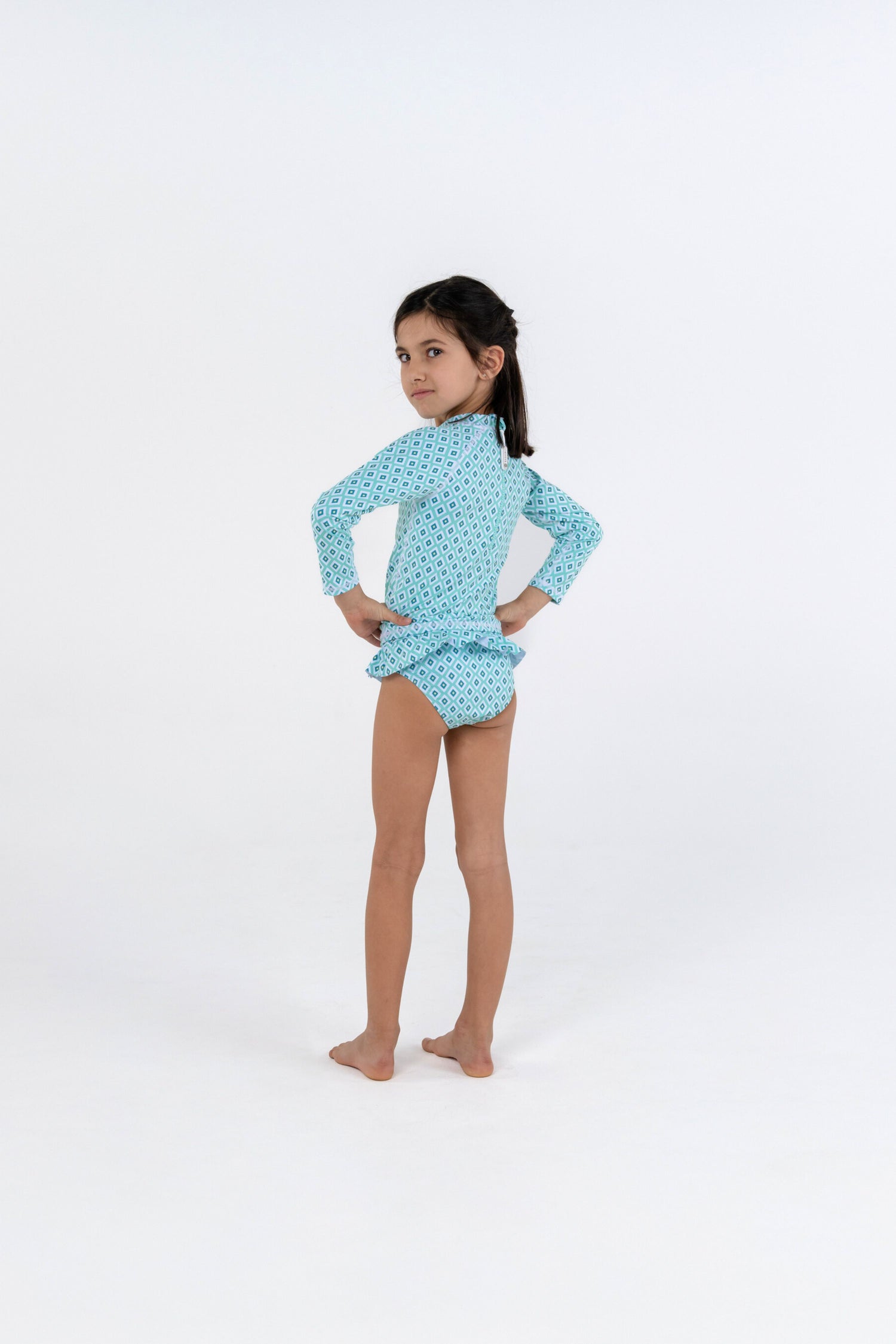 FATO DE BANHO MENINA 2 PEÇAS - Diamond Green