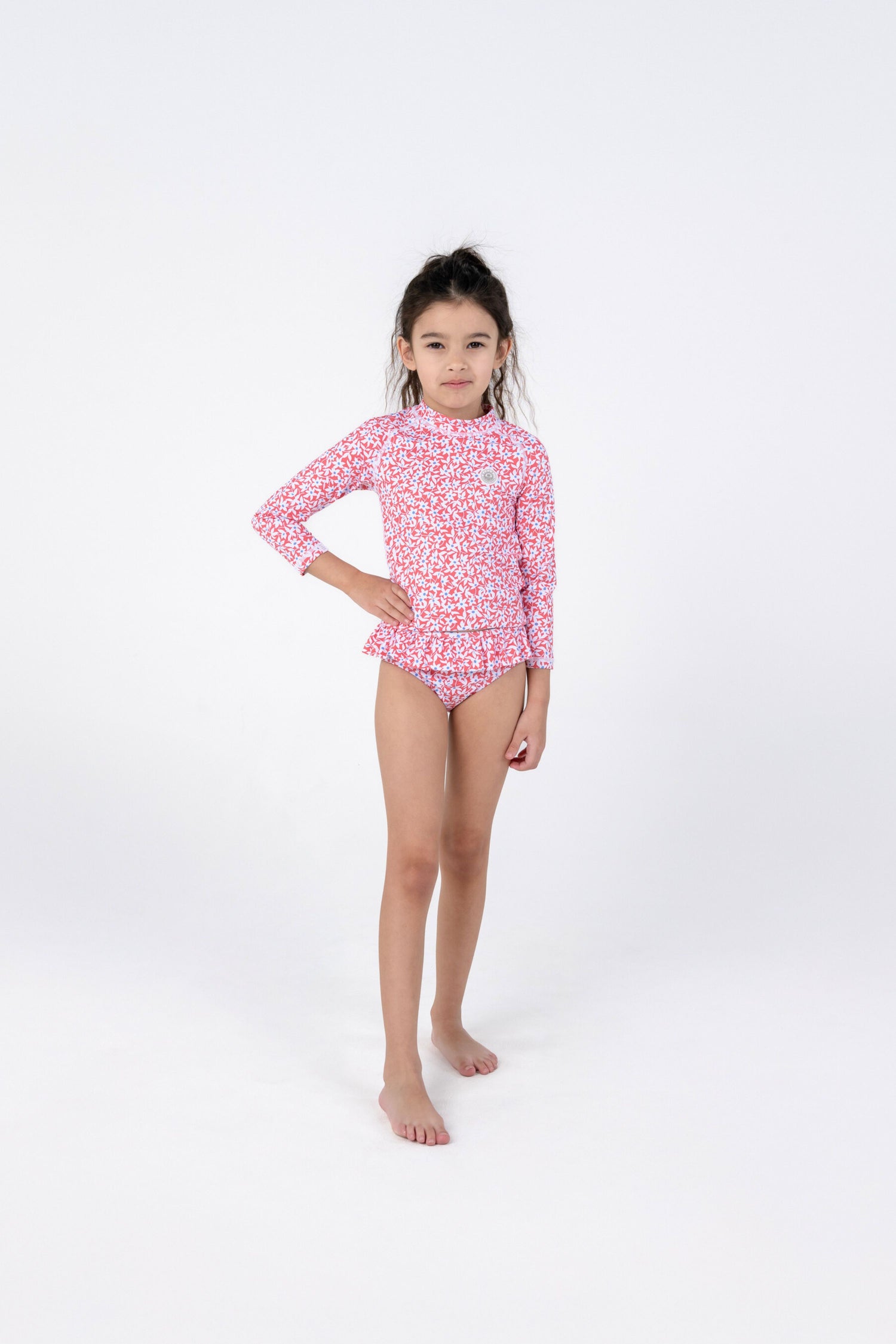 FATO DE BANHO MENINA 2 PEÇAS - Floral ditsy