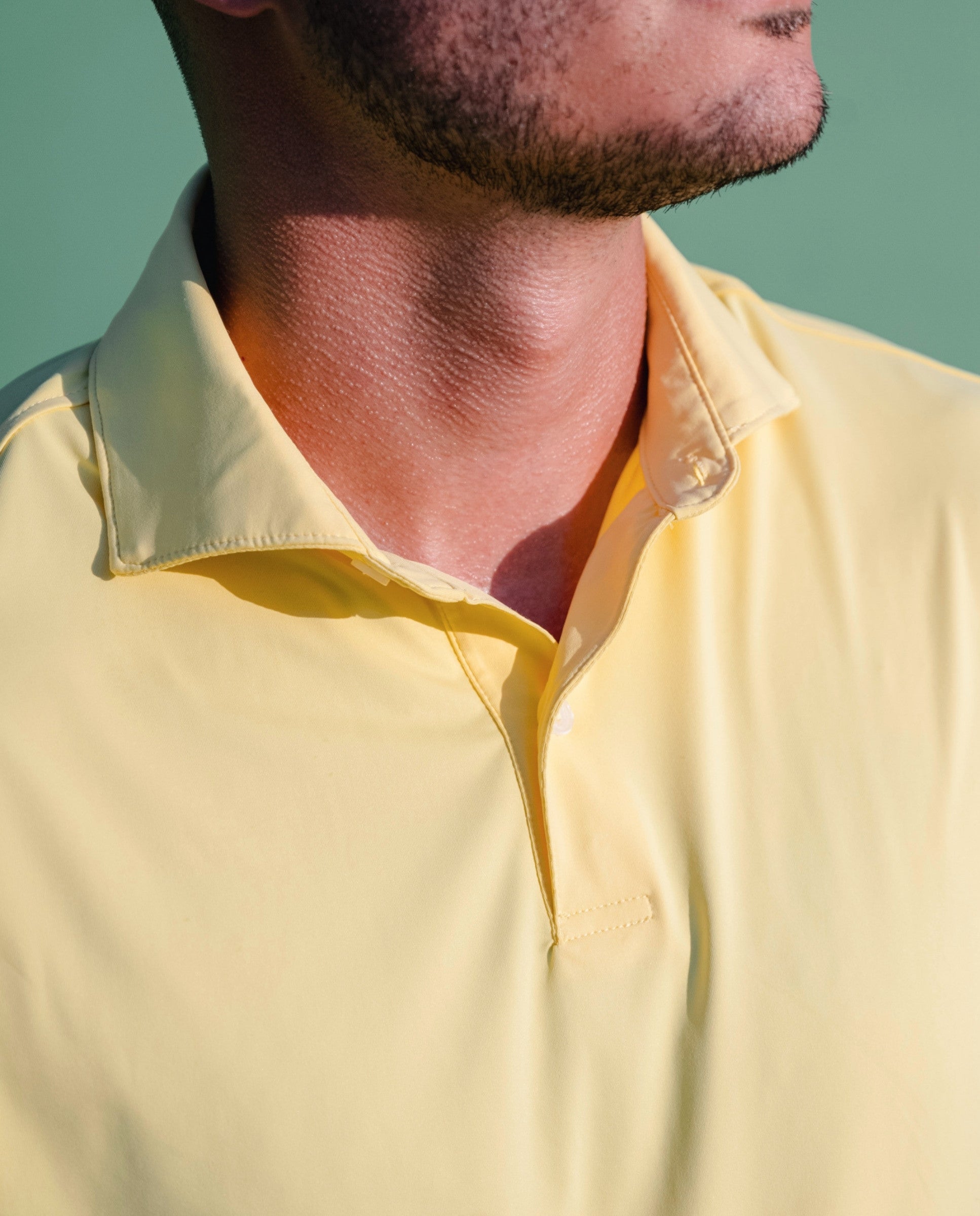 POLO ACTIVE+ HOMBRE - Amarillo