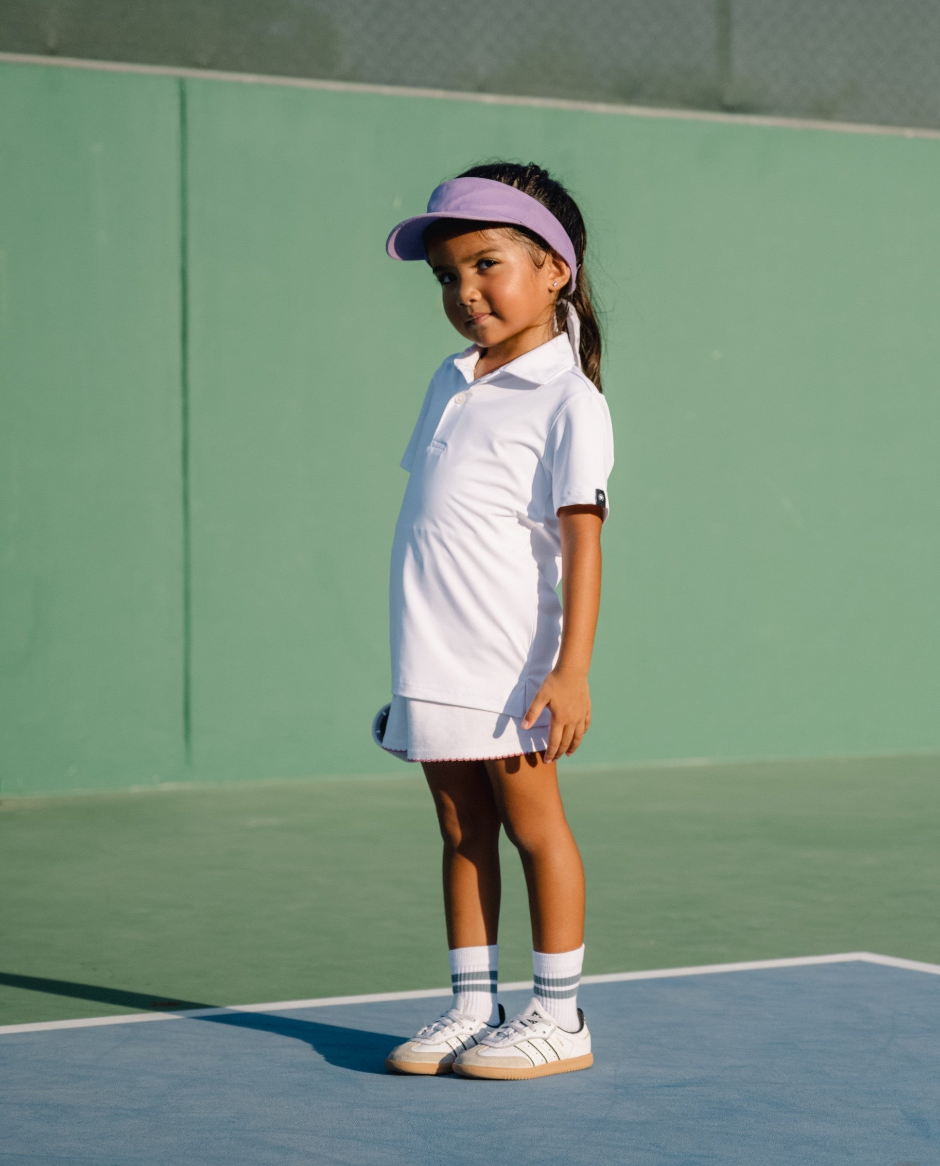 POLO ACTIVE+ NIÑOS - Blanco