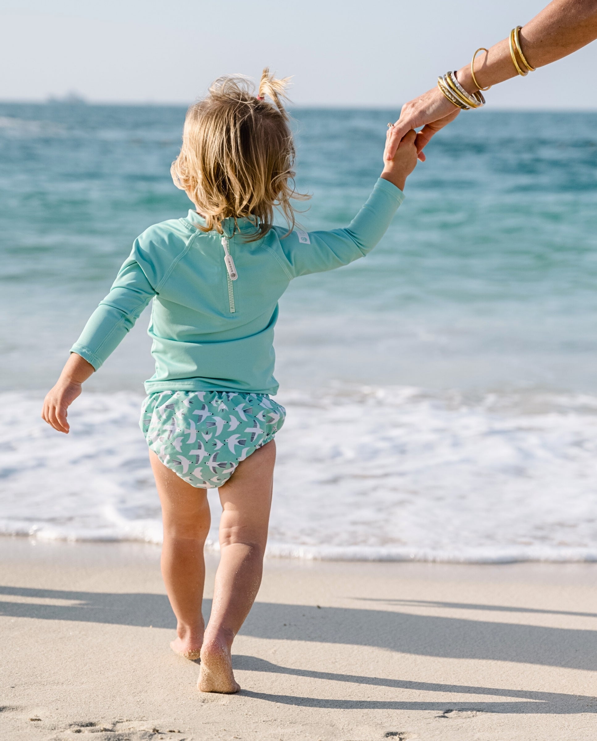 SET BAÑADOR PAÑAL BEBE - Seagull Breeze