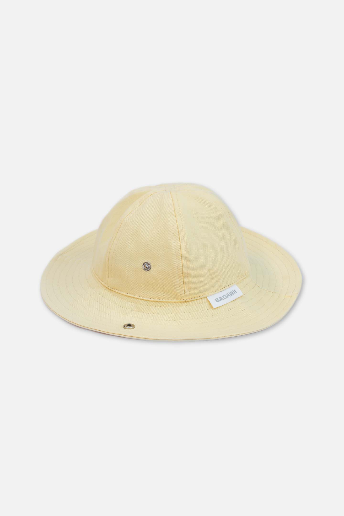 Chapéu anti-UV para bebês/crianças - Amarelo