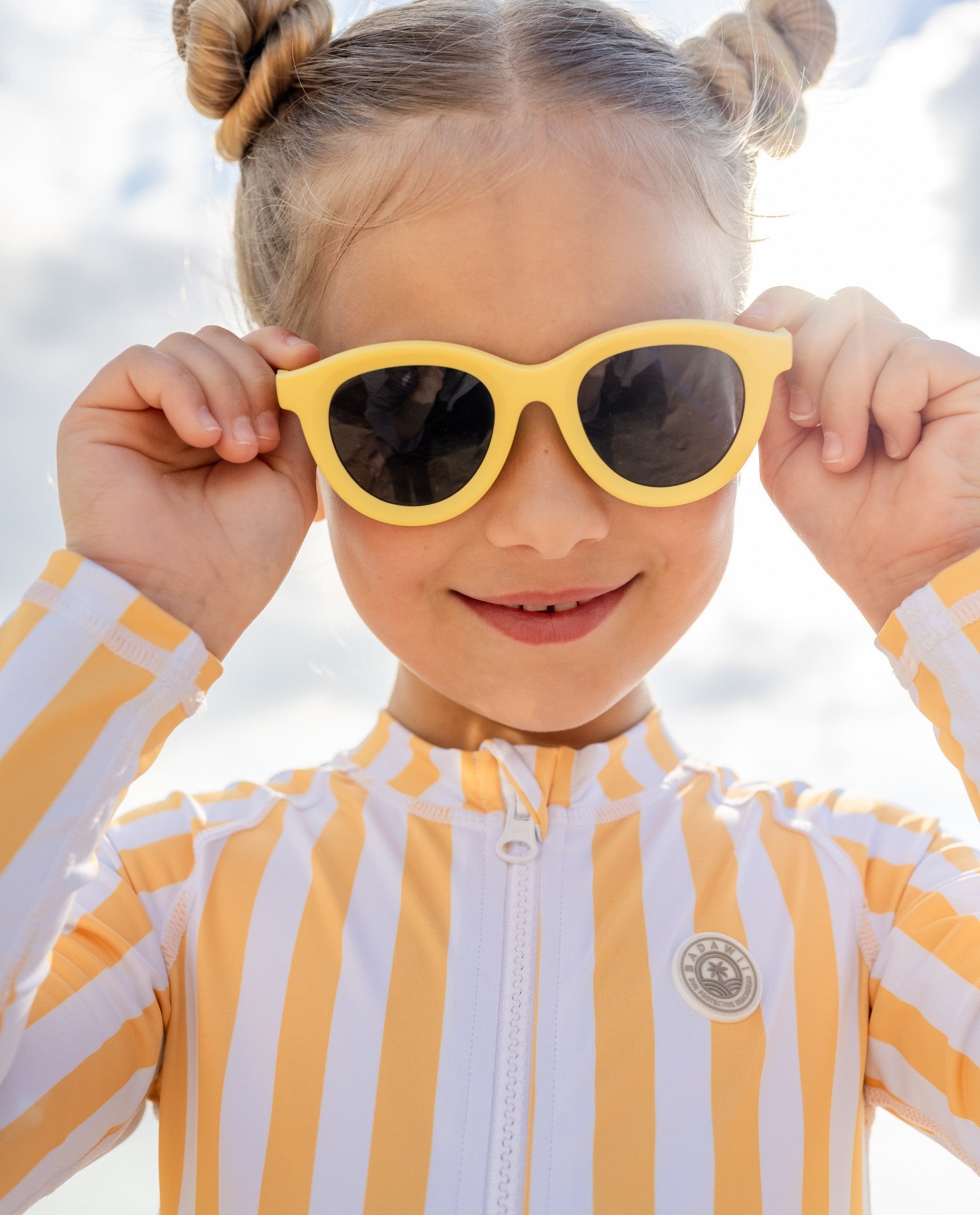 GAFAS DE SOL FLEXIBLES (4-8) - Amarillo