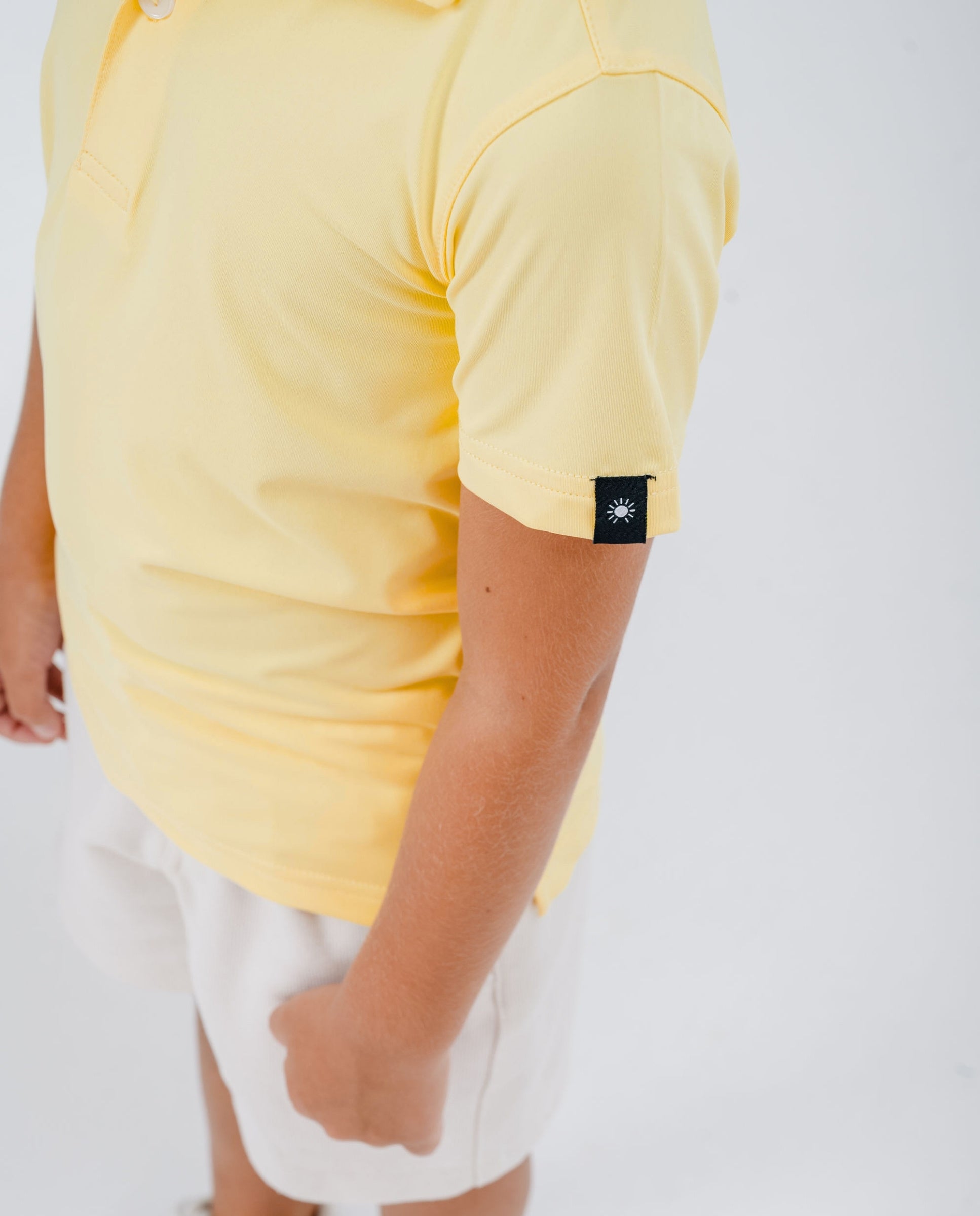 POLO ACTIVE+ NIÑOS - Amarillo