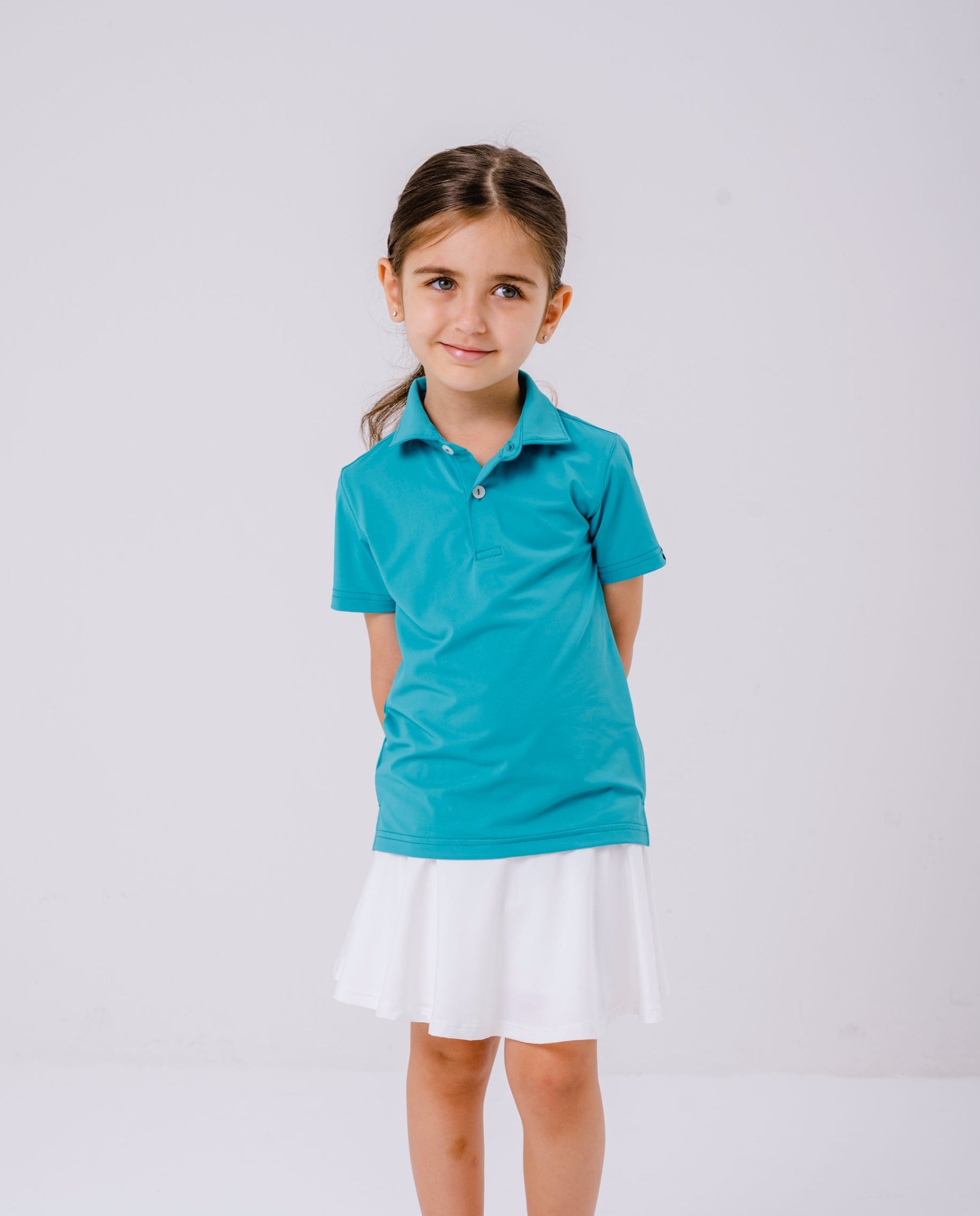 POLO ACTIVE+ NIÑOS - Verde
