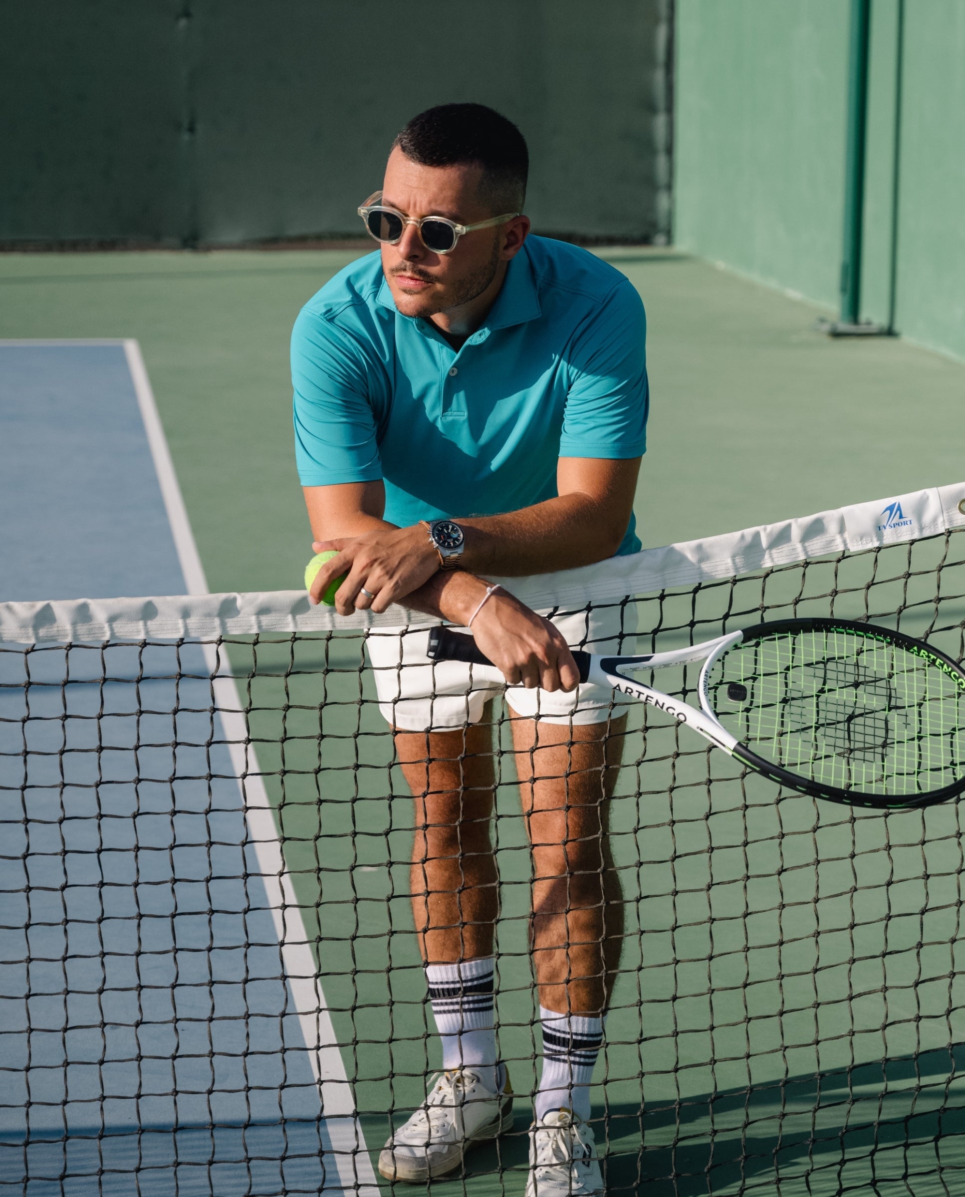 POLO ACTIVE+ HOMBRE - Verde