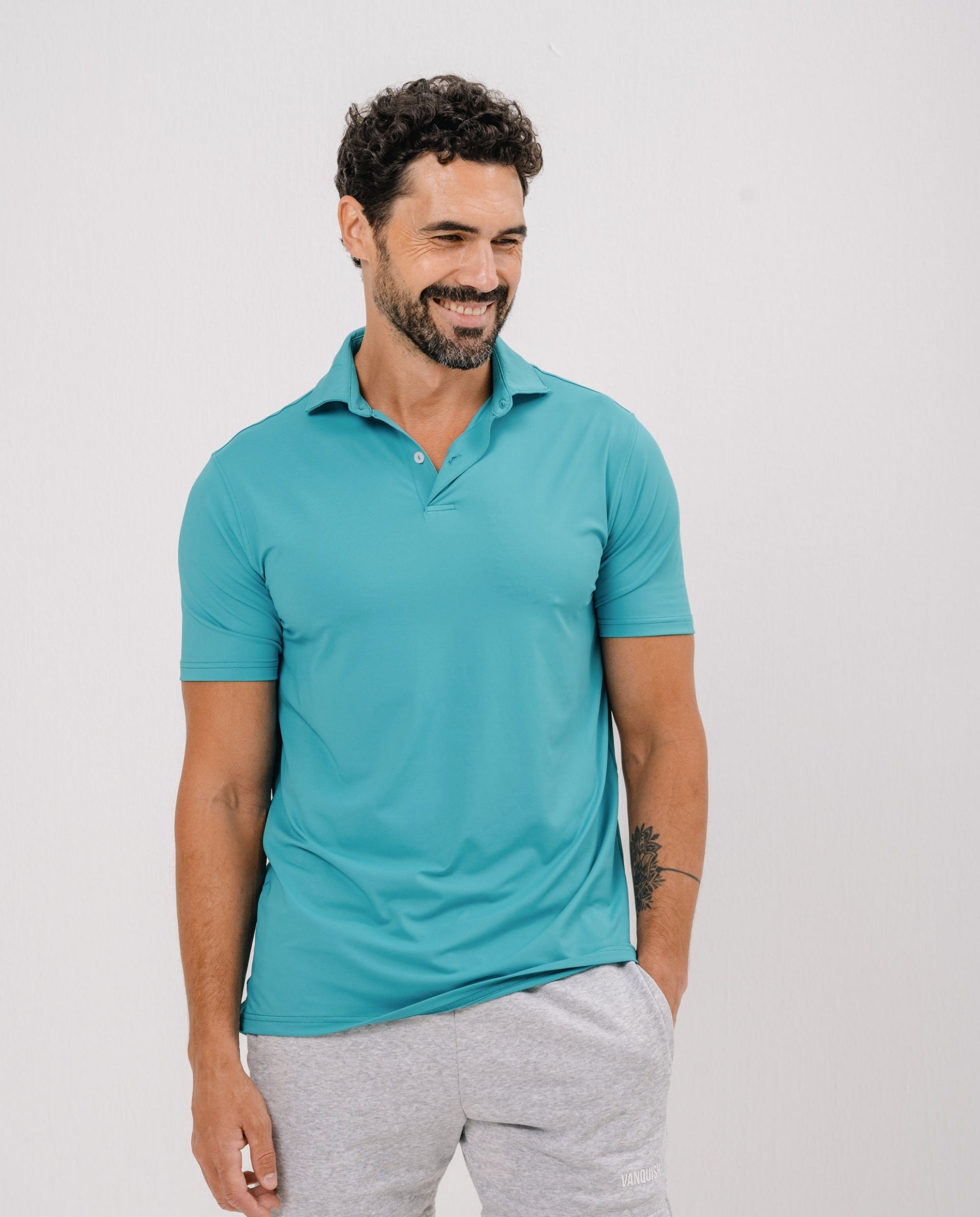POLO ACTIVE+ HOMBRE - Verde