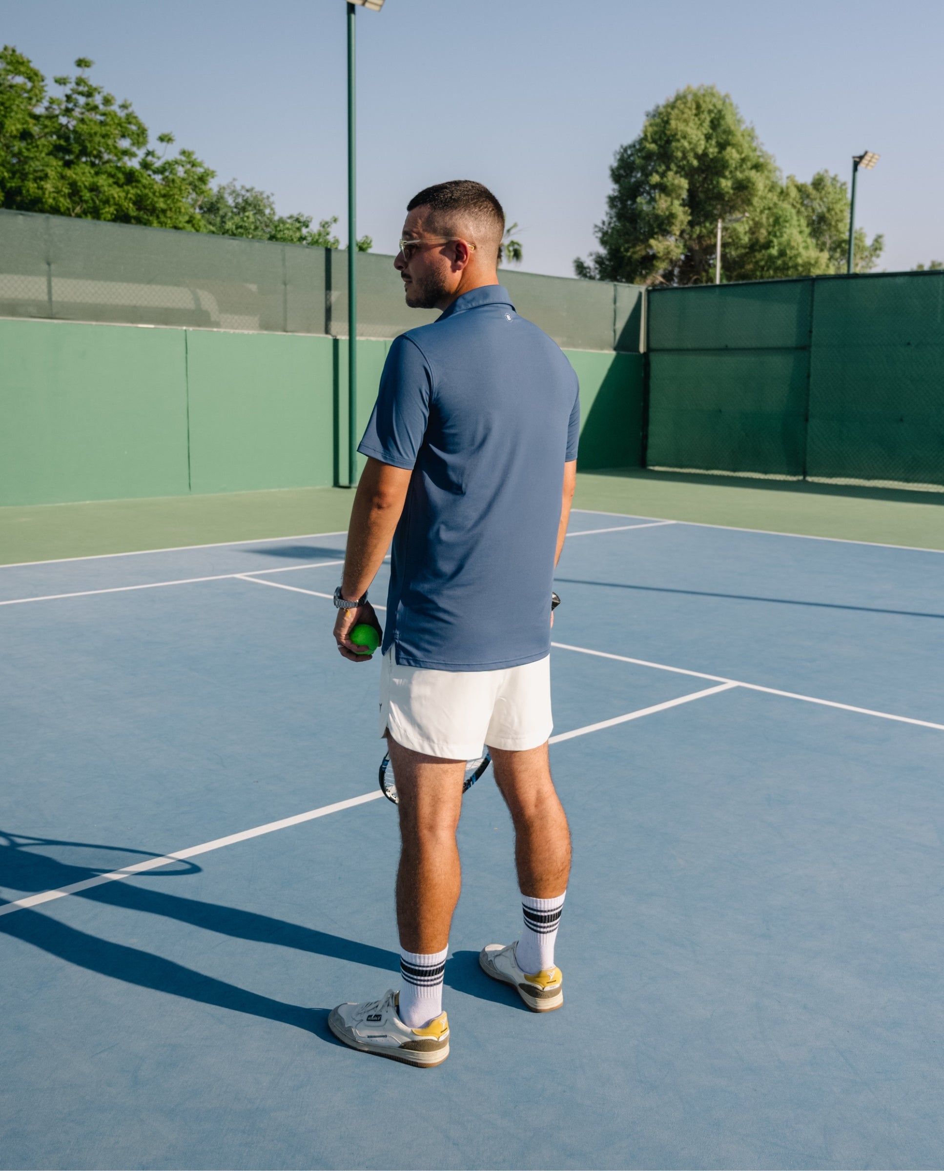 POLO ACTIVE+ HOMBRE - Azul Marino