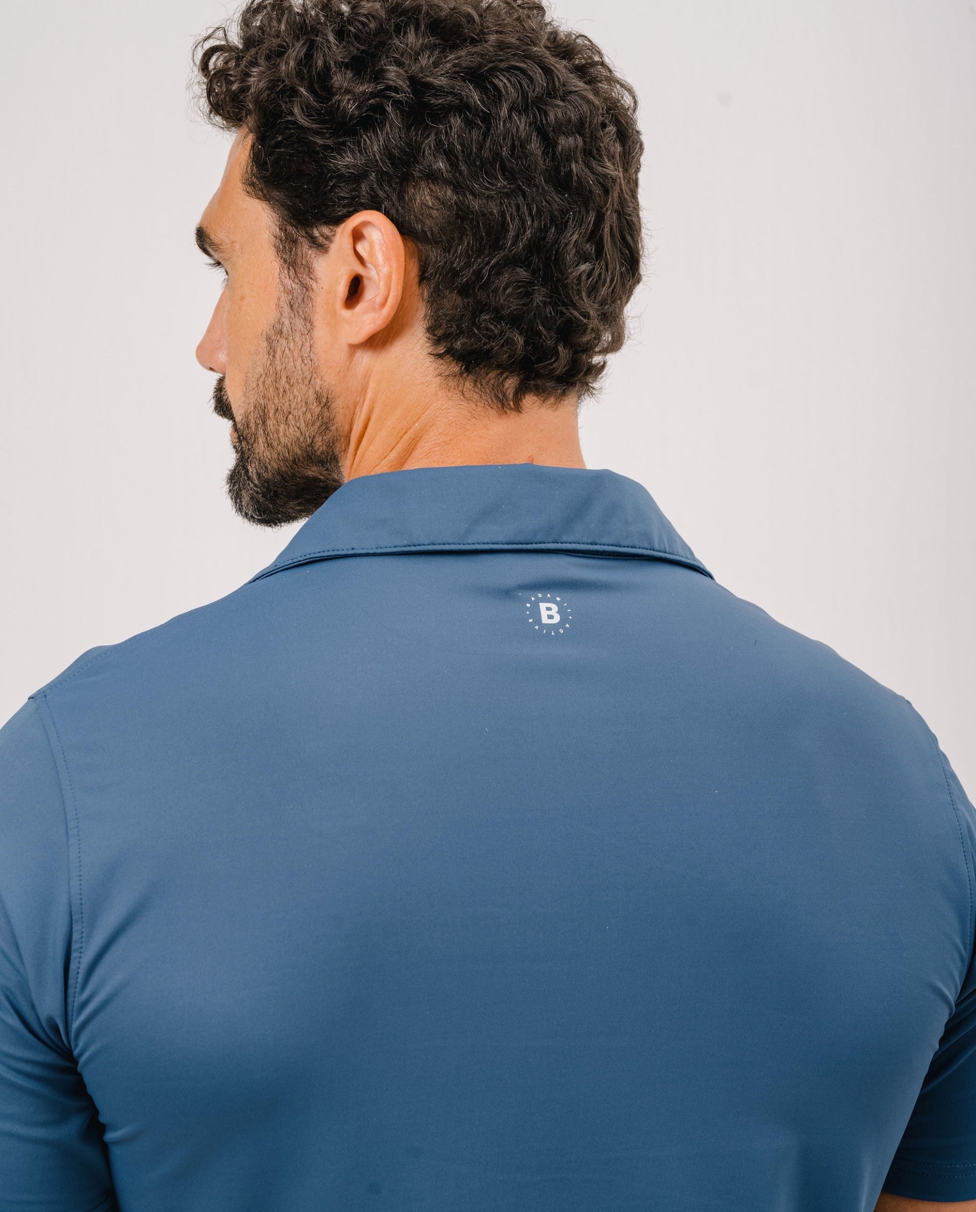 POLO ACTIVE+ HOMBRE - Azul Marino