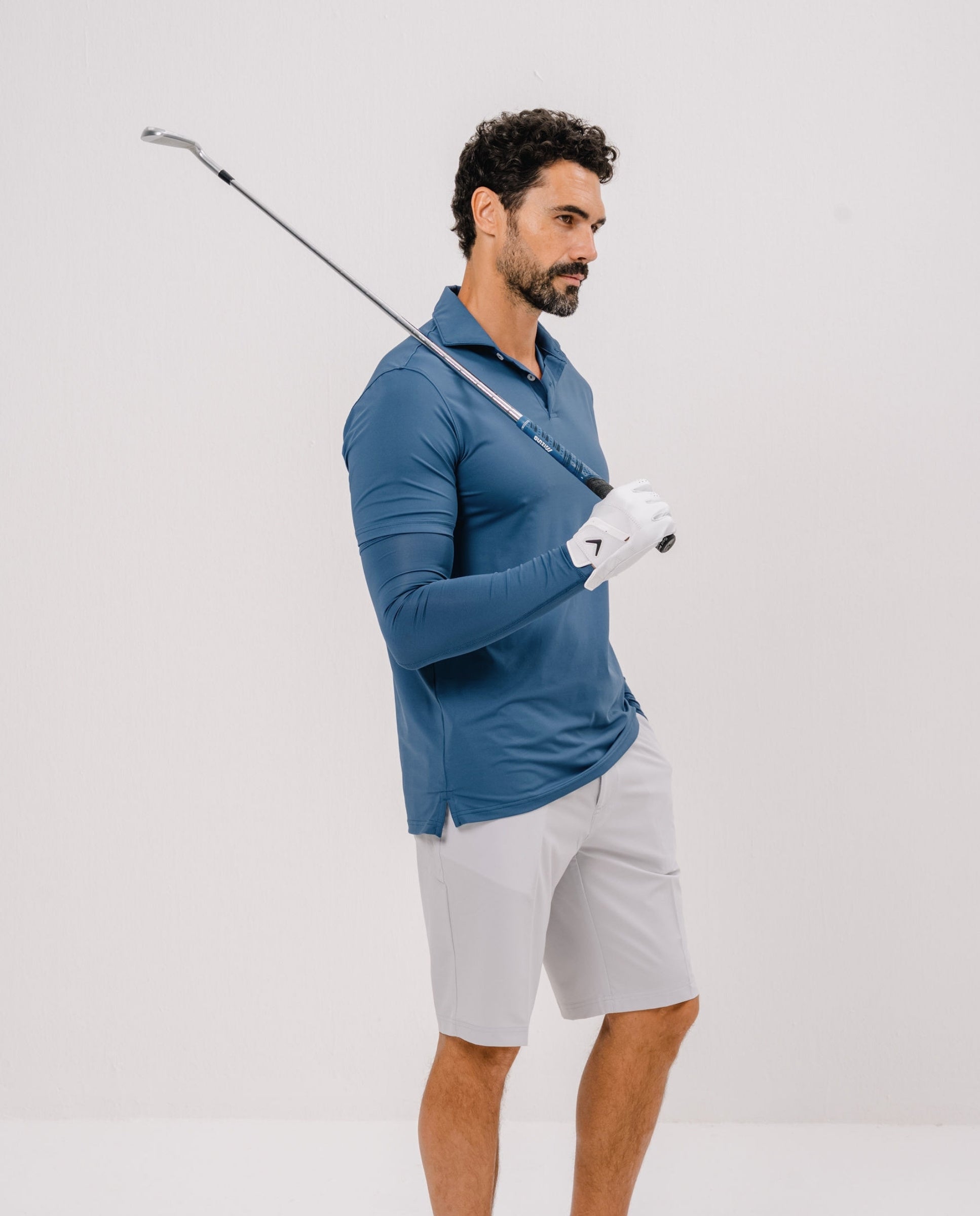MANGAS DEPORTIVAS HOMBRE - Azul Marino