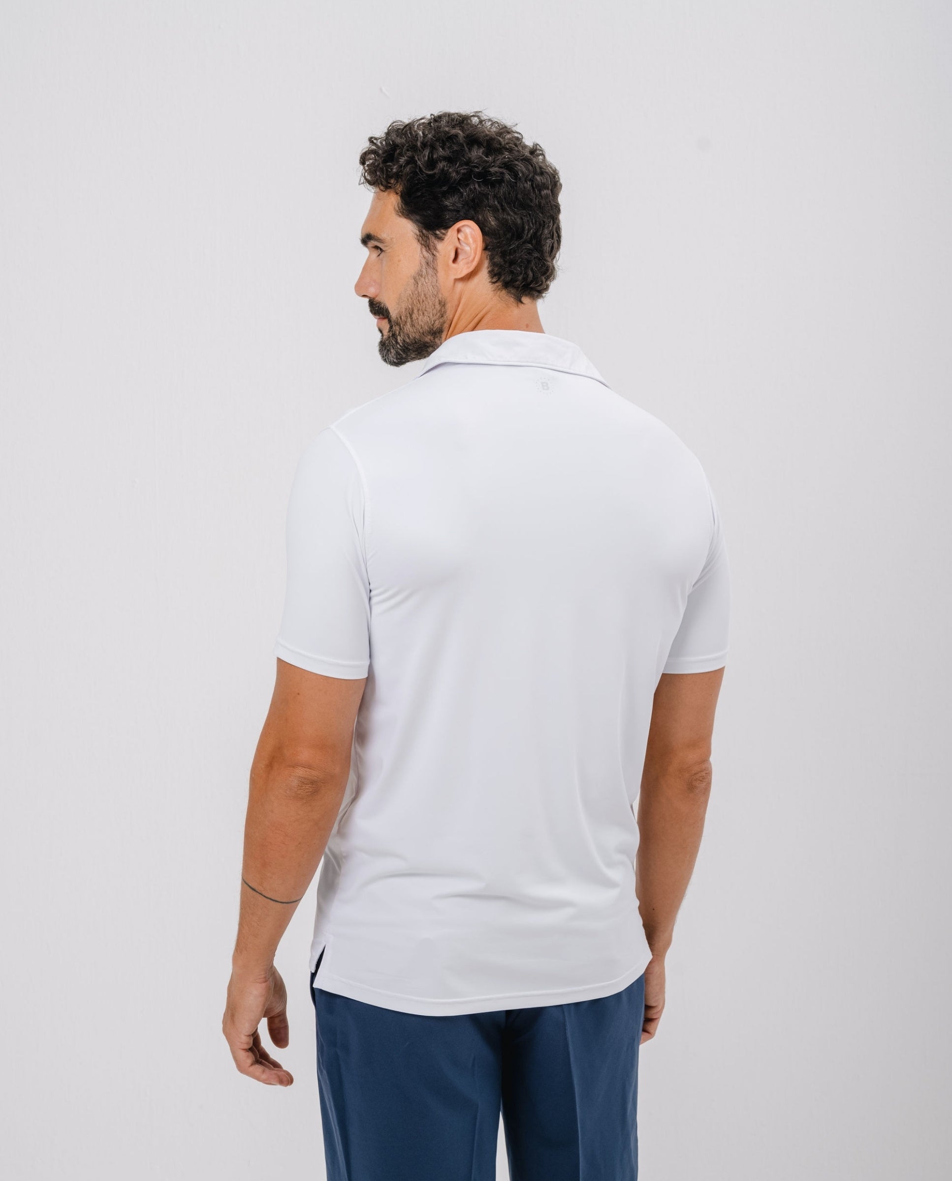 POLO ACTIVE+ HOMBRE - Blanco
