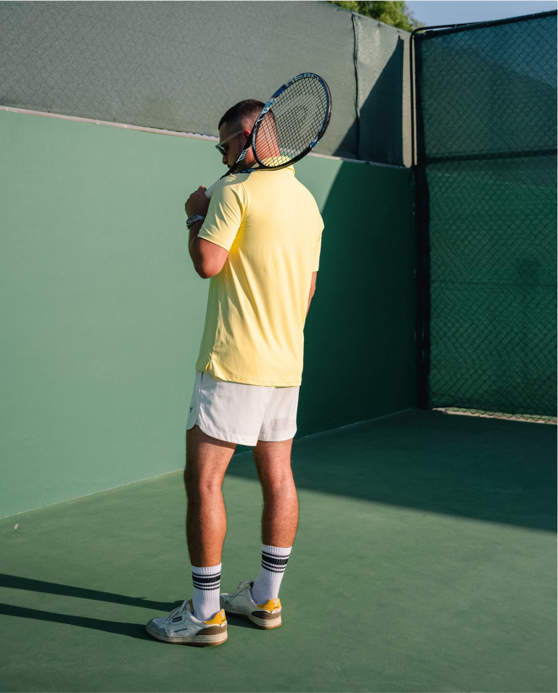 POLO ACTIVE+ HOMBRE - Amarillo