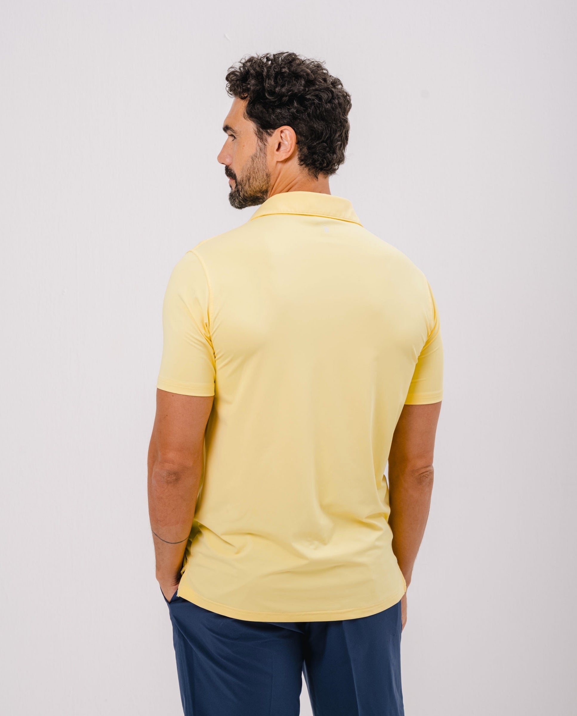 POLO ACTIVE+ HOMBRE - Amarillo