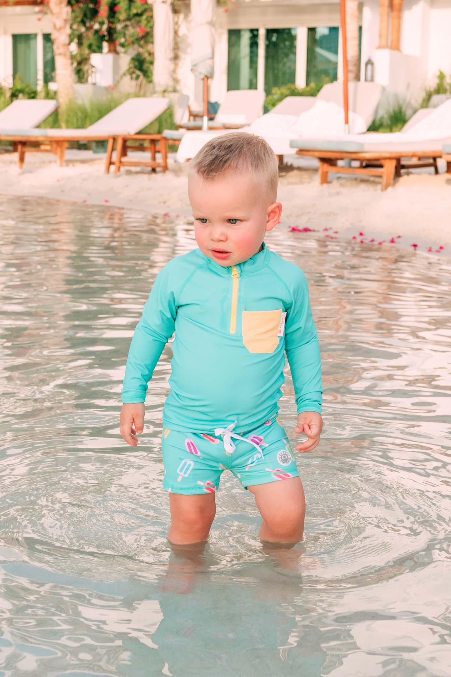Fato de banho Boxer para menino - Happy Popsicle