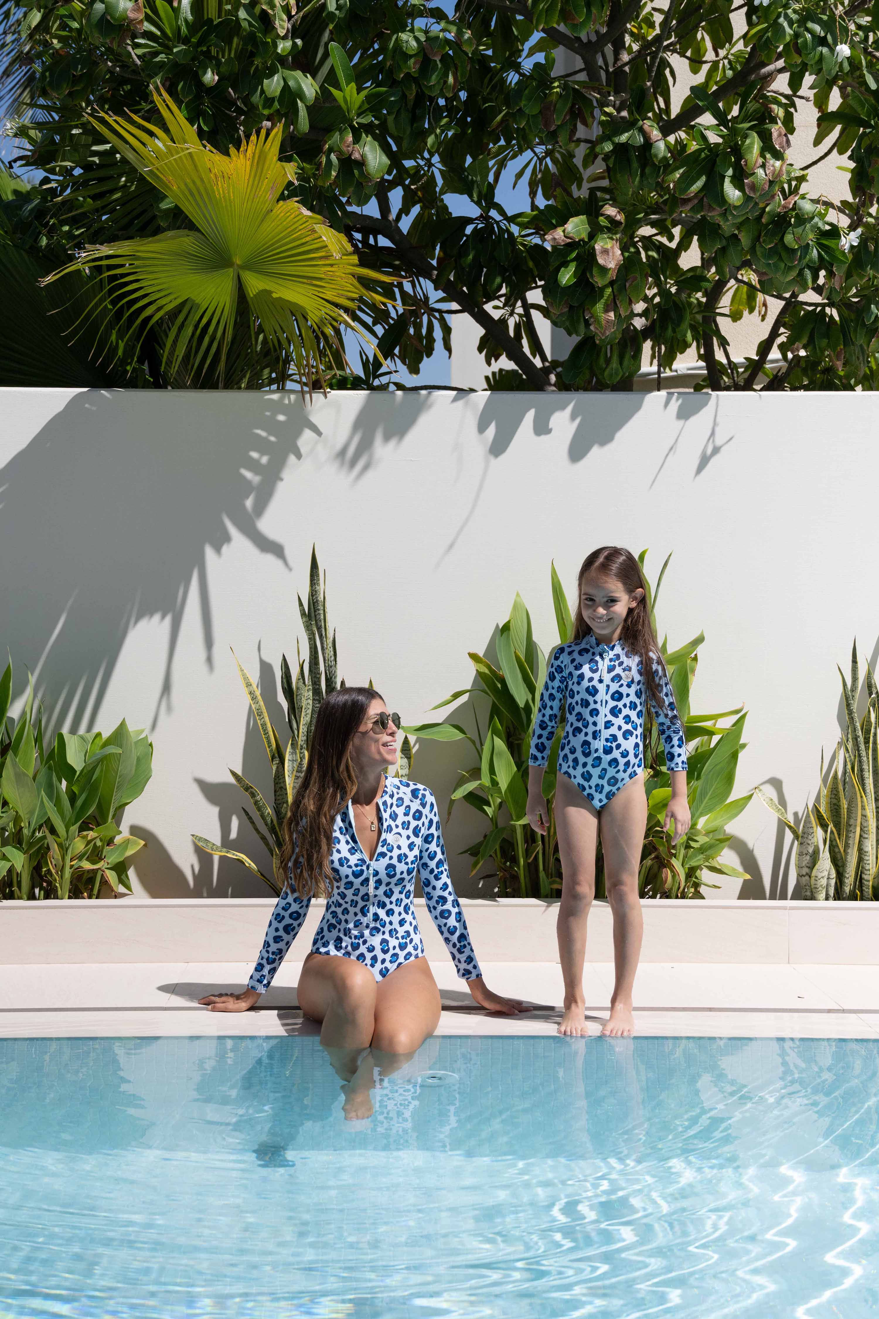 Bañador niña Anti UV - Animal Print