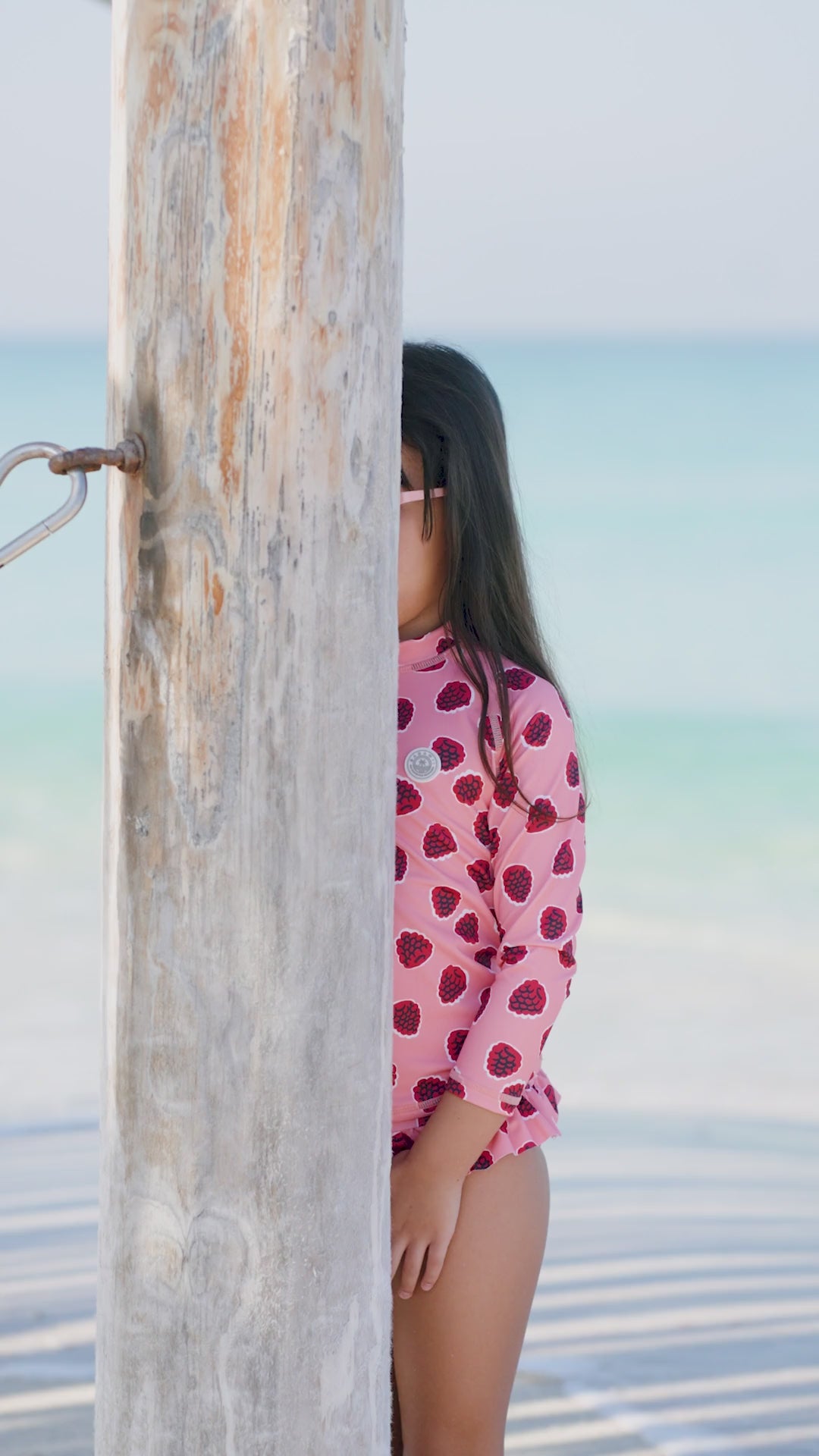 Flexible sunglasses for kids - Pink