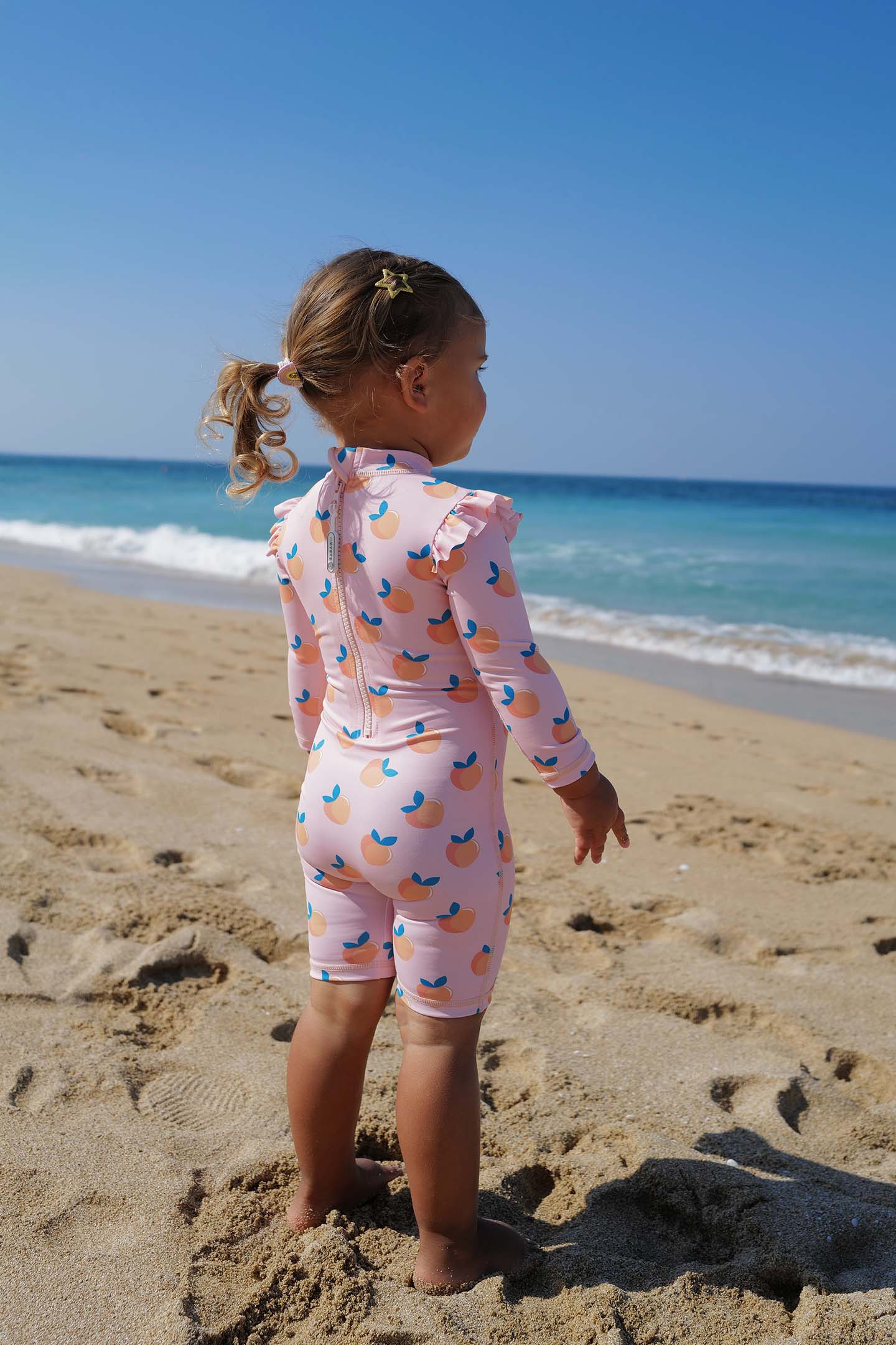 Maillot de bain uv bébé sale