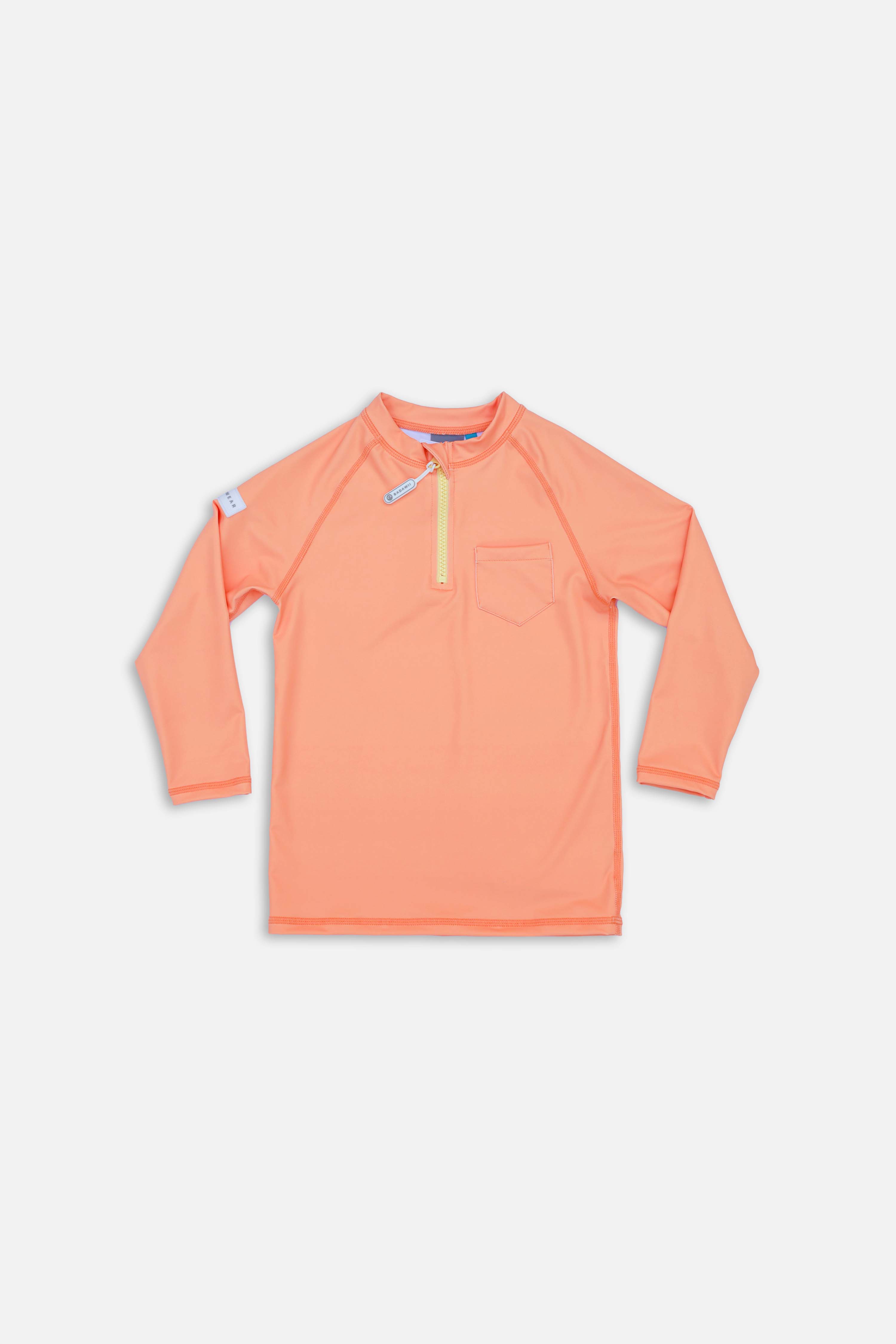 Camiseta anti UV manga larga - Naranja Papaya