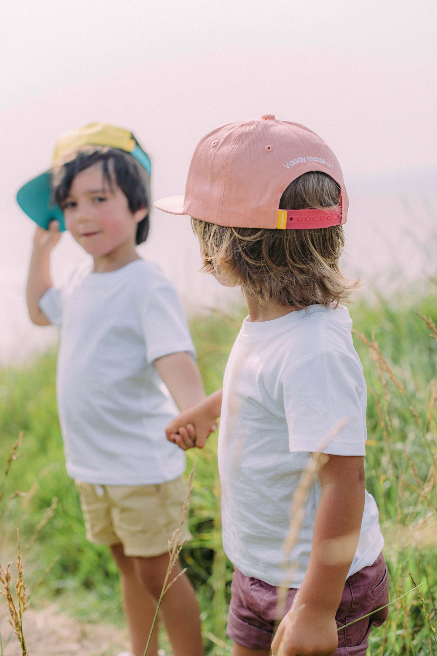 Boné Snapback - Rosa Claro