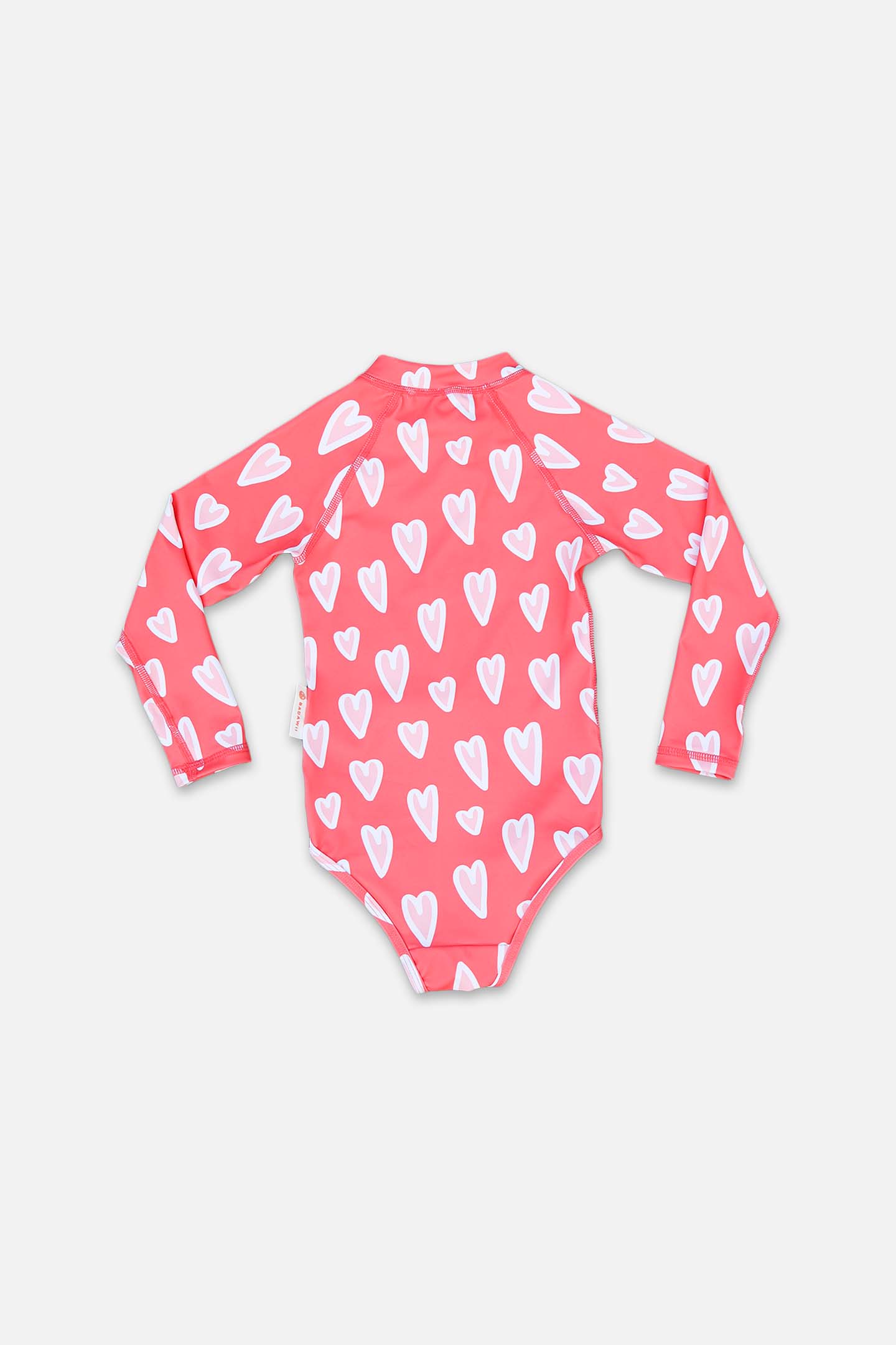 Costume bambina anti-UV - Summer Love Rosso