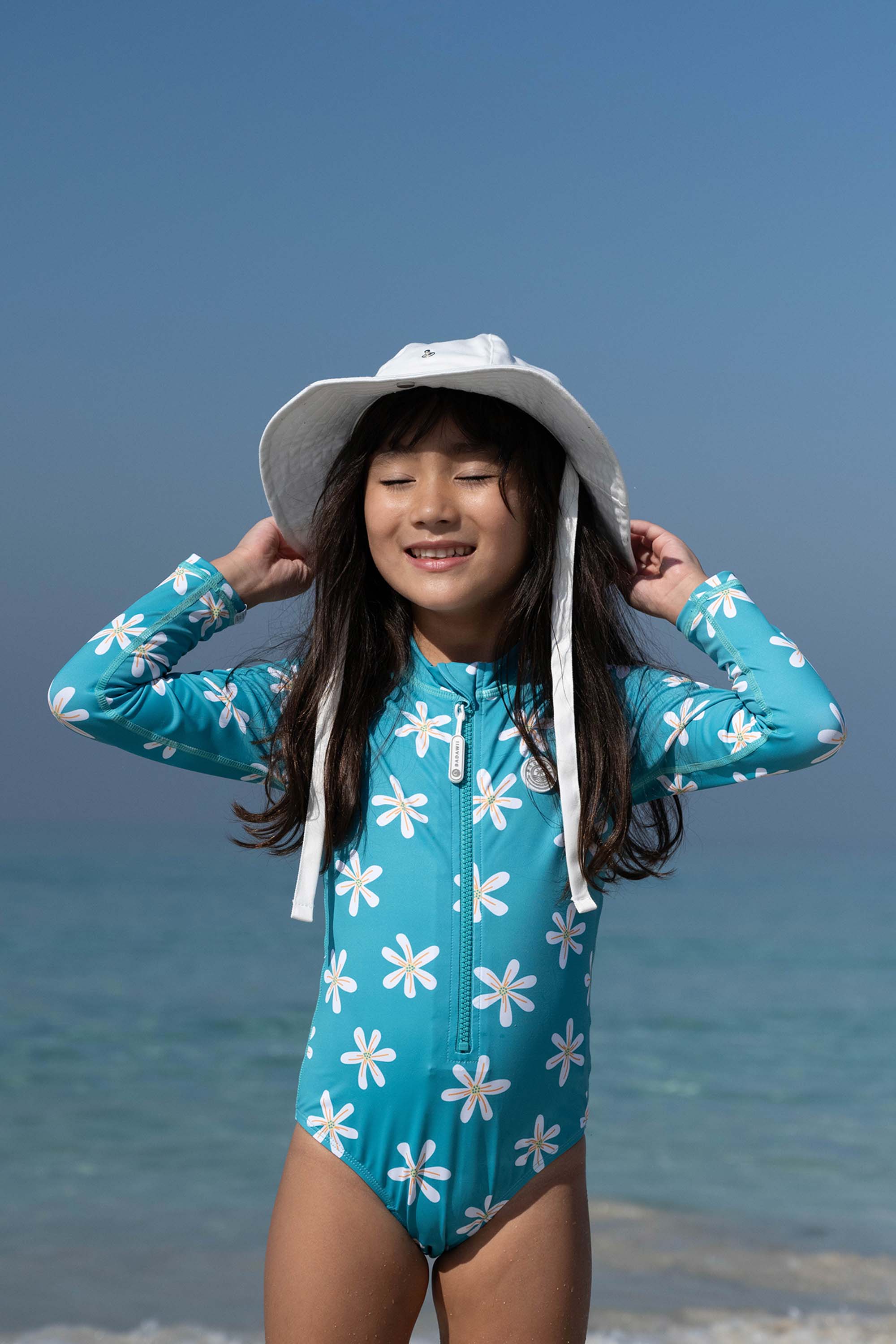 Baby & Kids Sun Hat - White