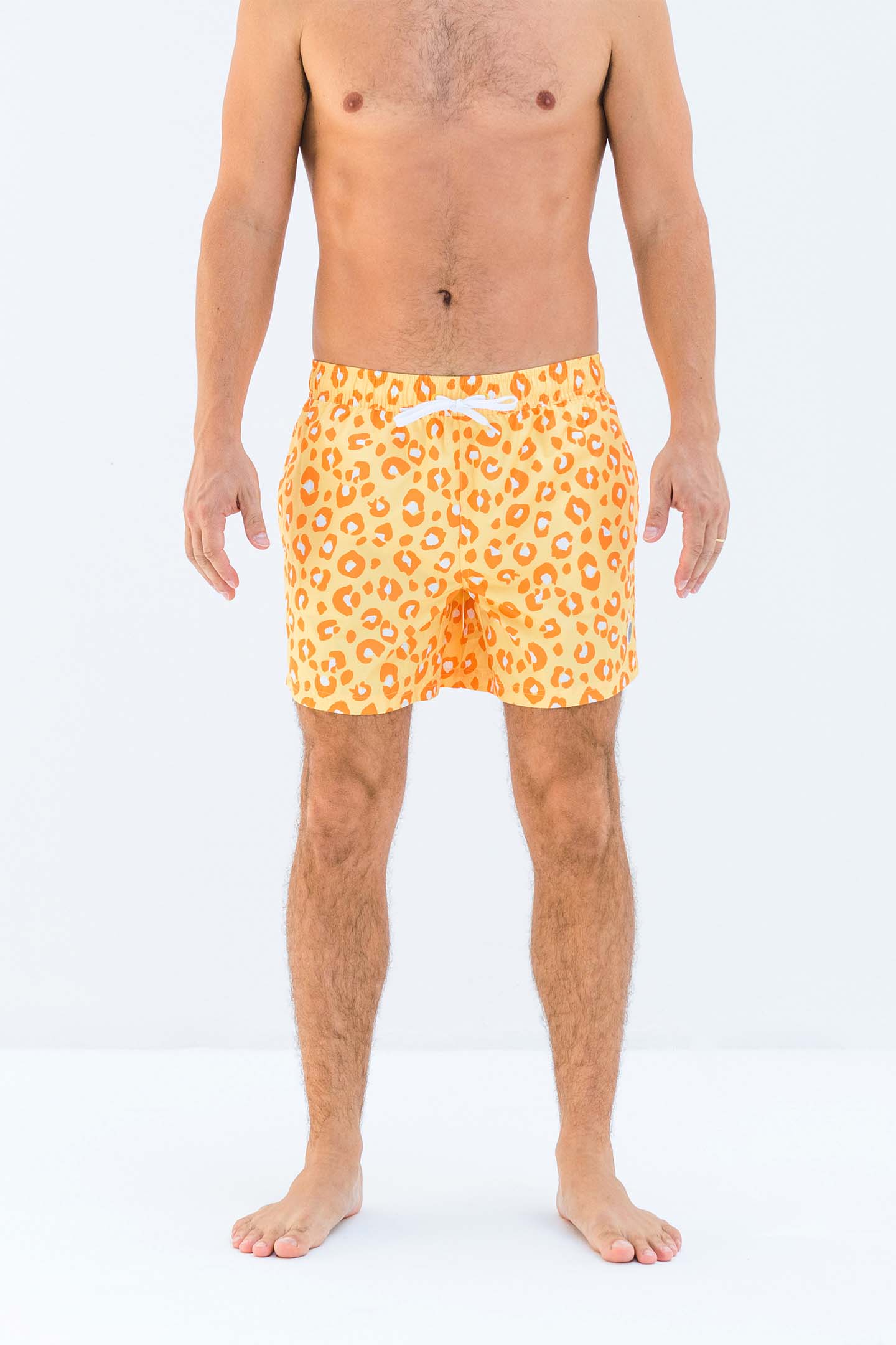 Bañador hombre - Animal Print Amarillo