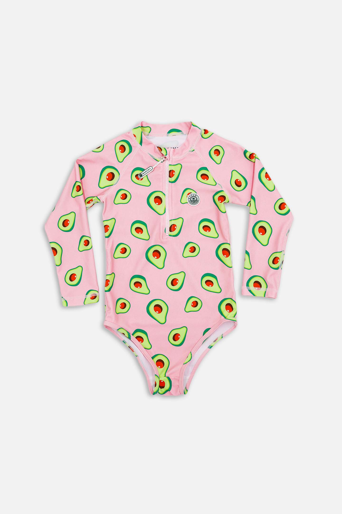 Bañador niña - Aguacates rosa