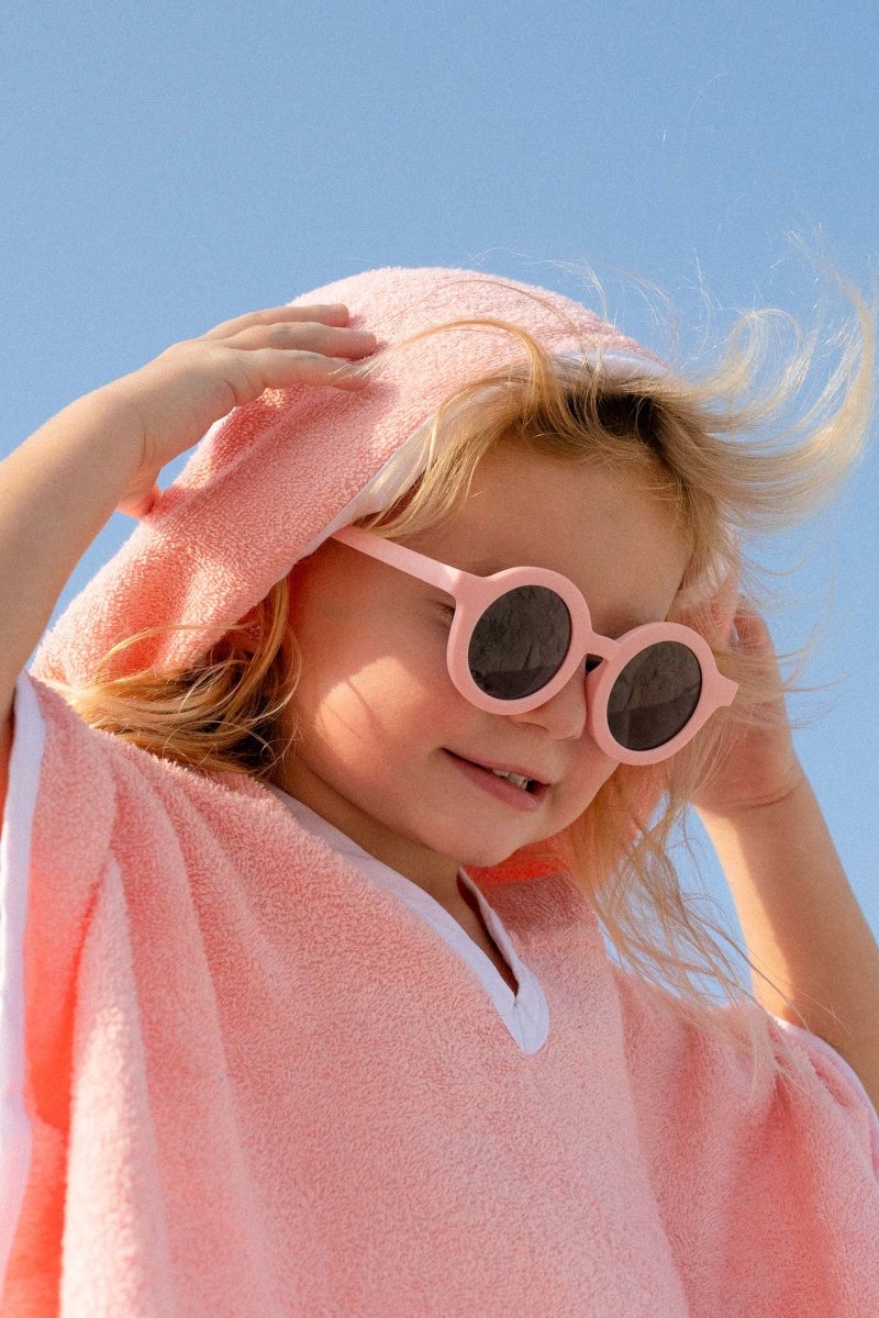 Flexible Kids Sunglasses - Pink - Badawii UAE