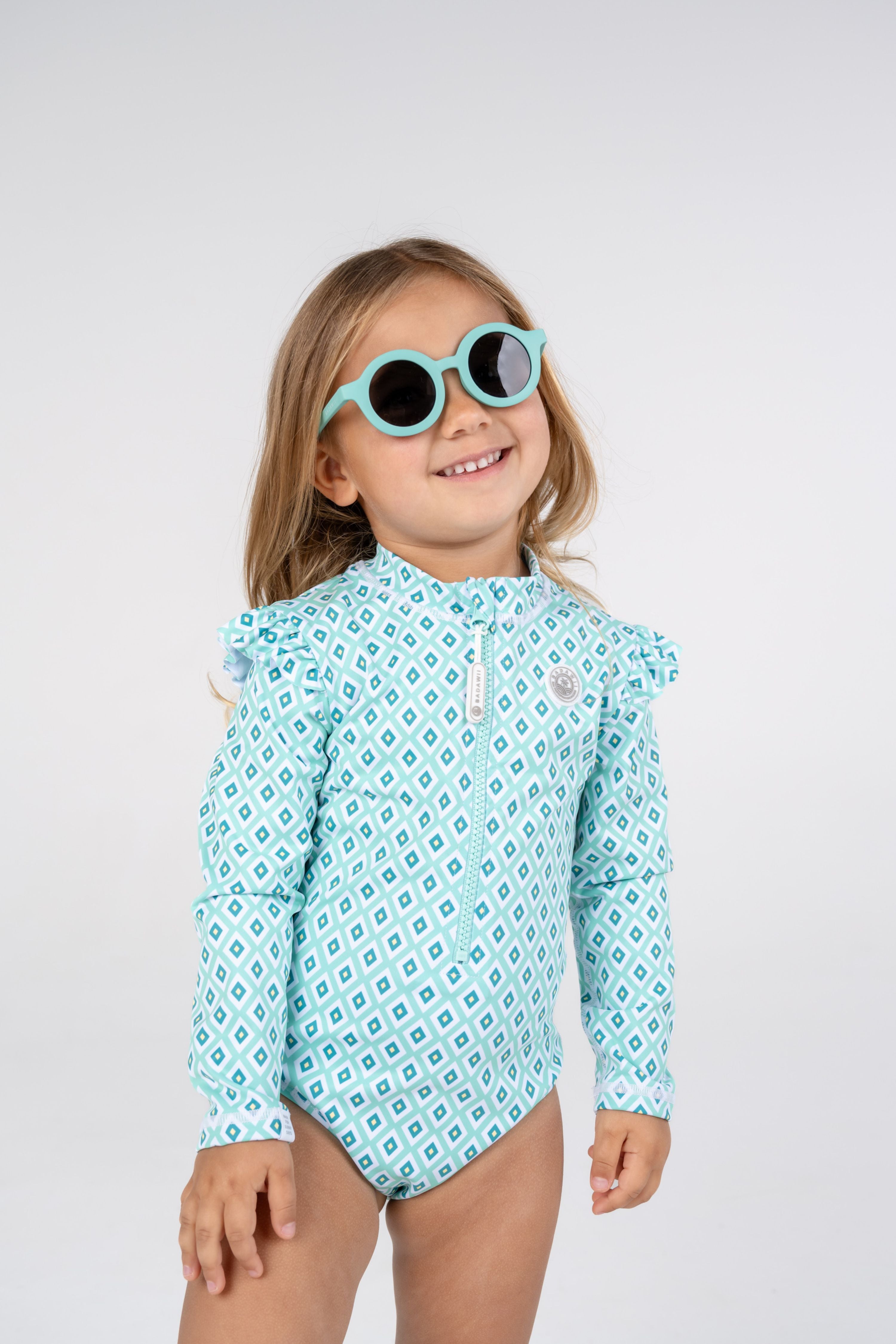 Gafas de sol fexibles para niños - Verde