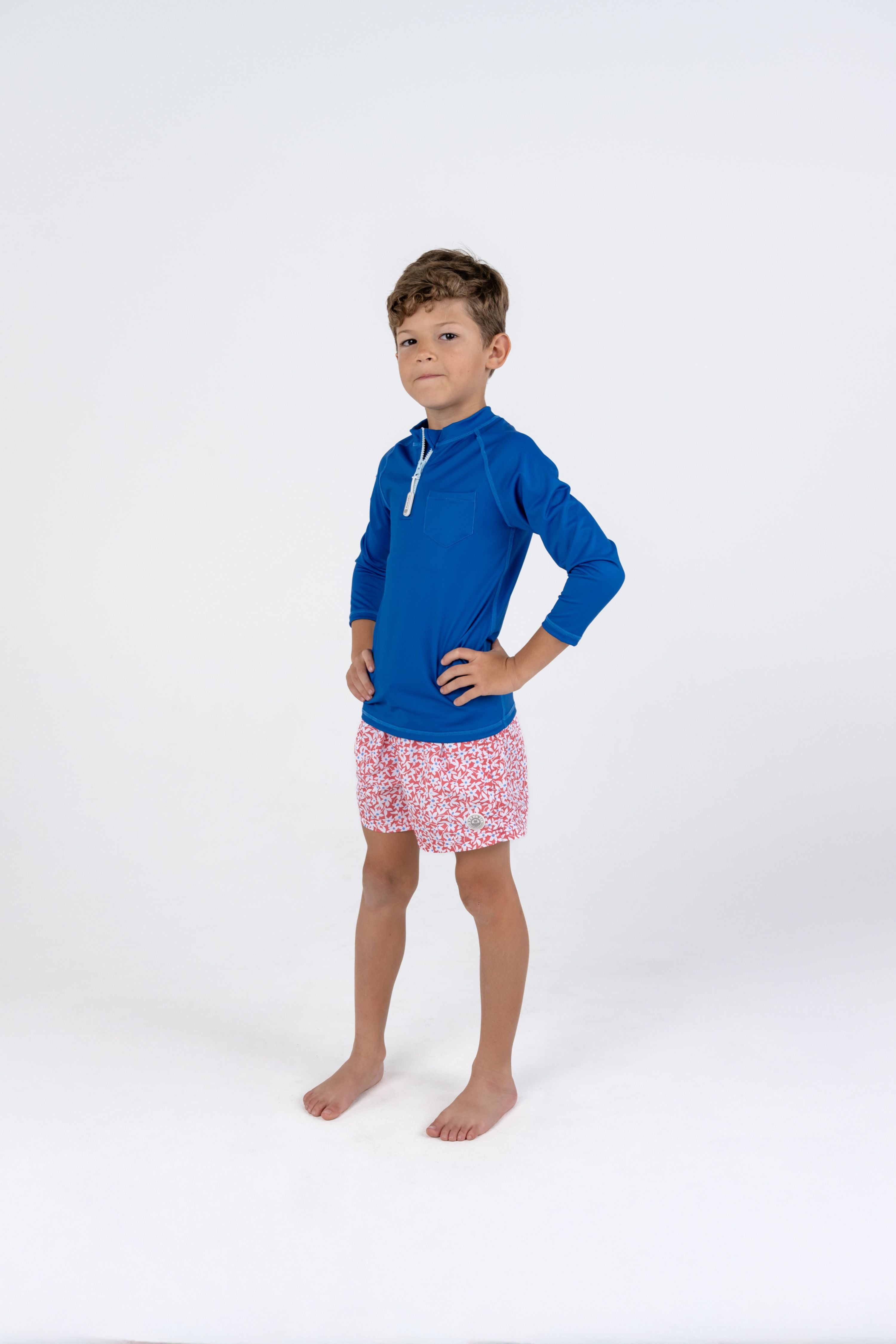 CAMISETA UV NIÑO - MANGA LARGA - Deep Blue