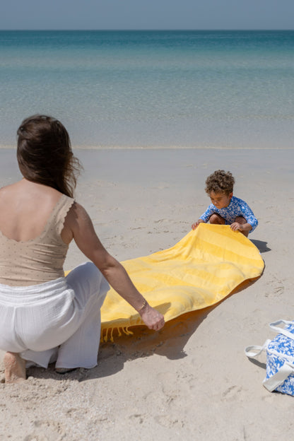 TOALHA DE PRAIA - Amarela