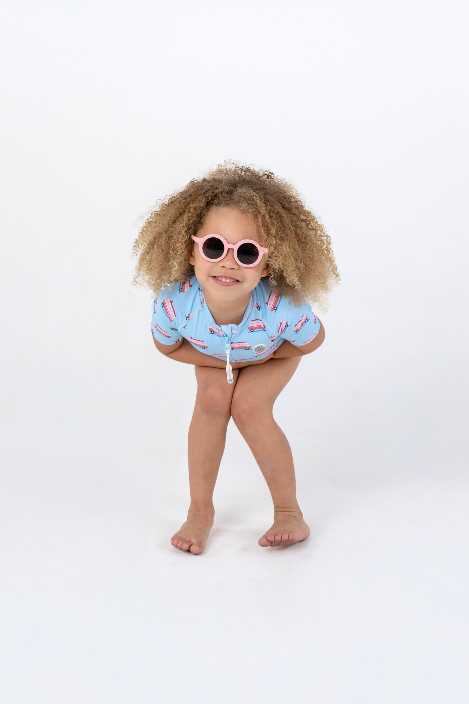 Gafas de sol flexibles para niños - Rosa