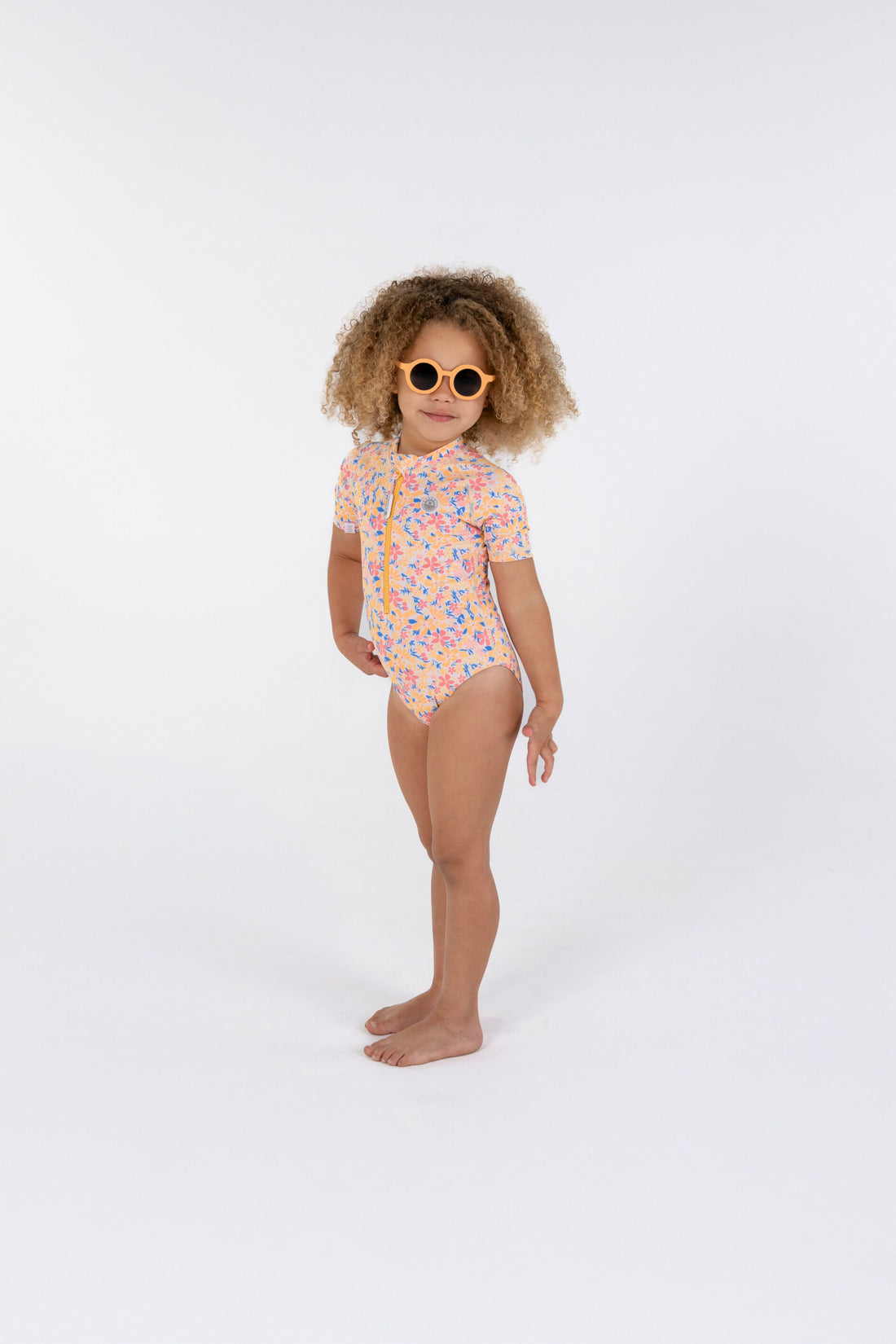 Óculos de sol flexíveis para crianças - Peach