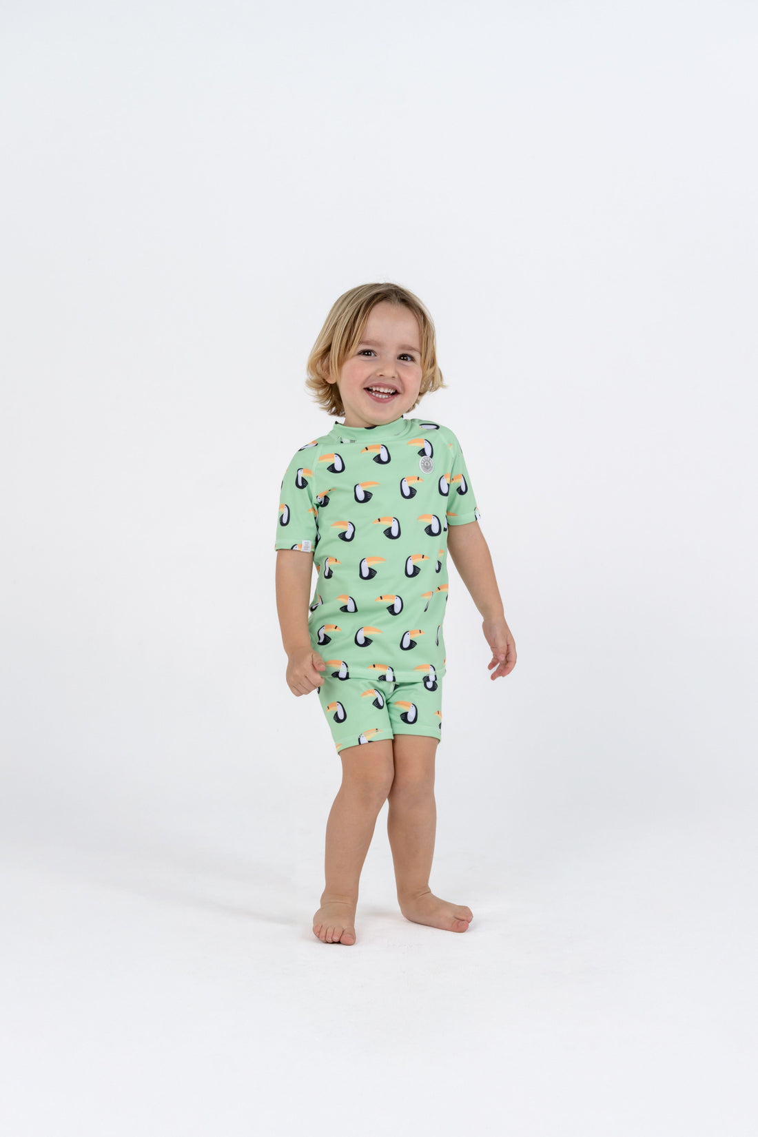 FATO DE BANHO INFANTIL 2 PEÇAS - Toucan Paradise