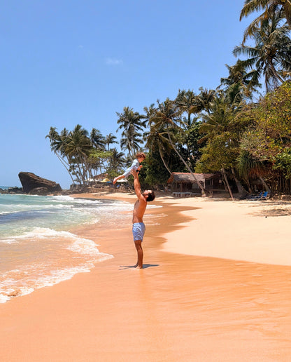 BABY SWIMSUIT - Mediterranean Tiles