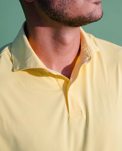 POLO ACTIVE+ HOMBRE - Amarillo