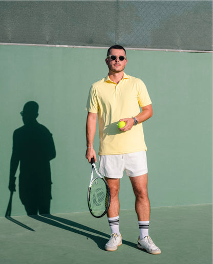 POLO ACTIVE+ HOMBRE - Amarillo