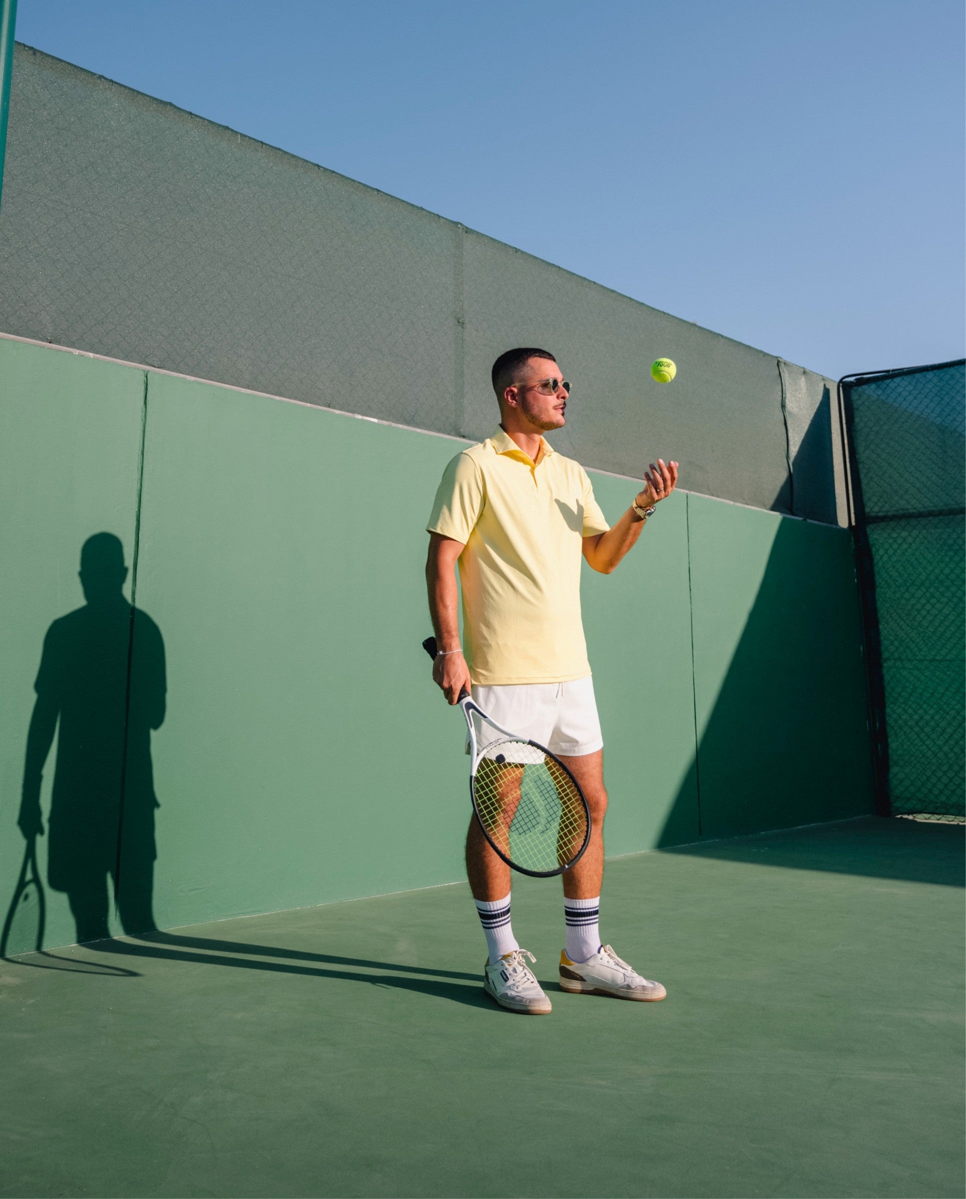 POLO ACTIVE+ HOMBRE - Amarillo