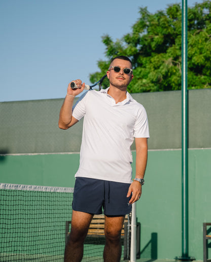 POLO ACTIVE+ HOMBRE - Blanco
