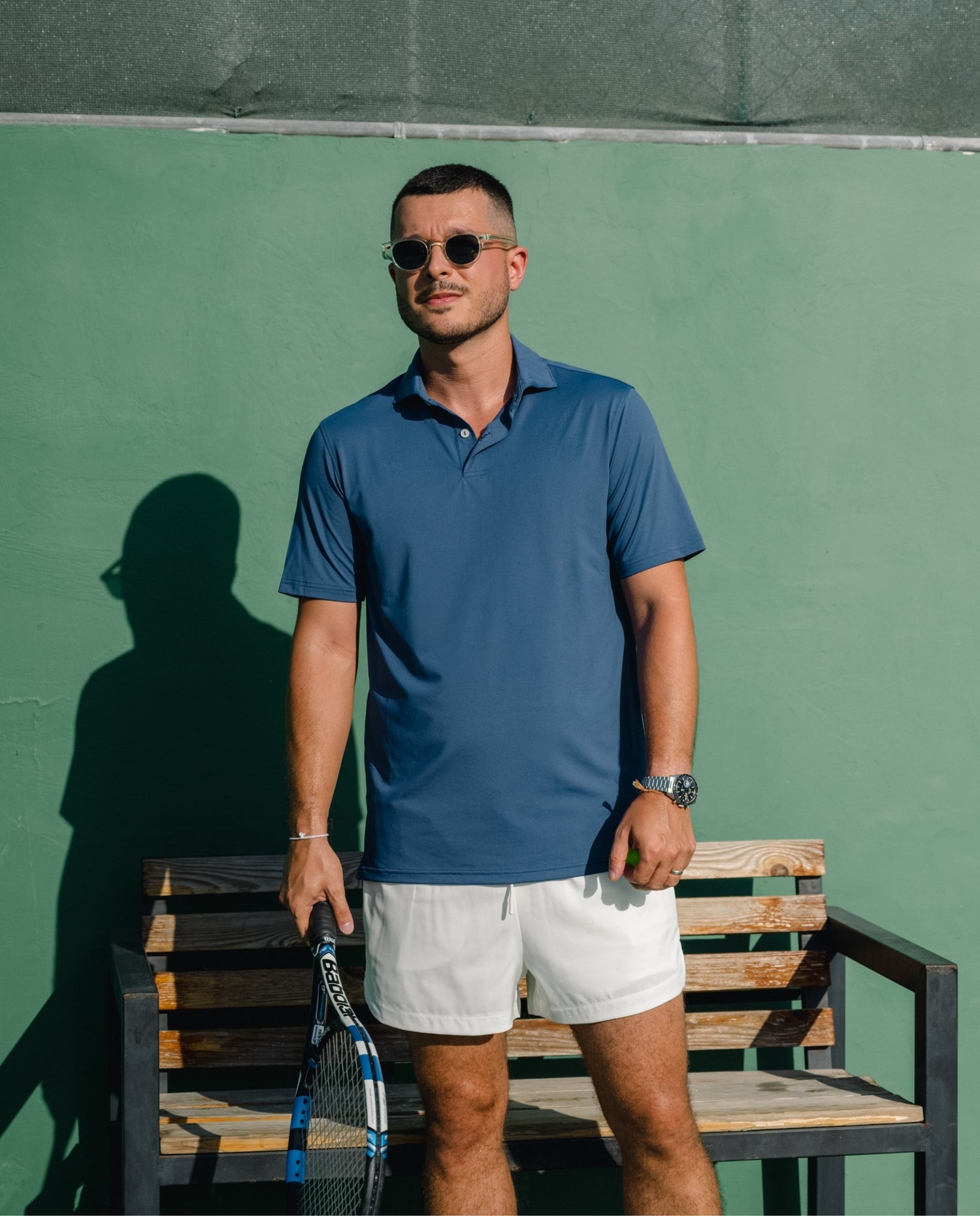 POLO ACTIVE+ HOMBRE - Azul Marino