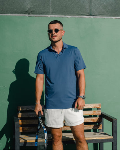 POLO ACTIVE+ HOMBRE - Azul Marino