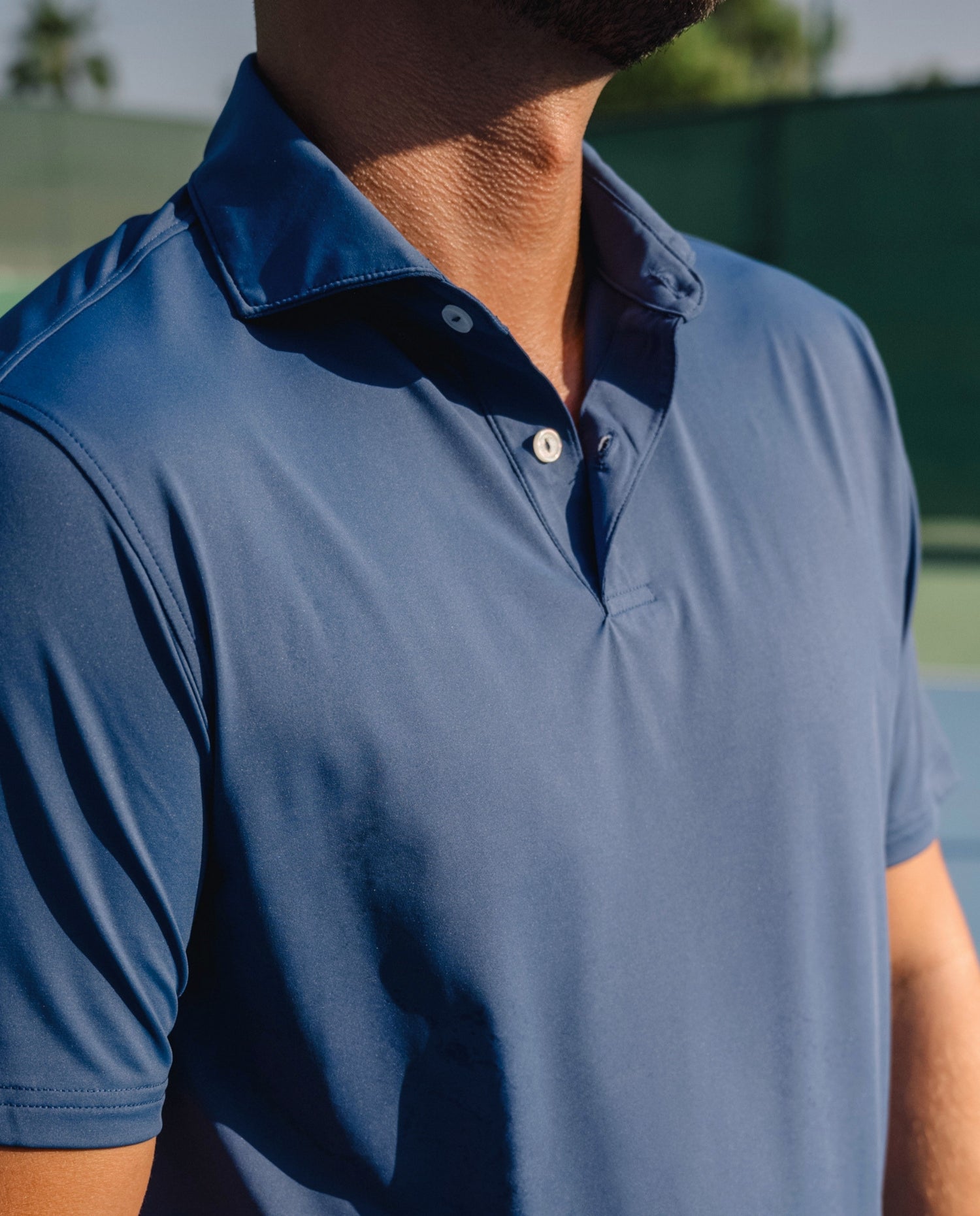 POLO ACTIVE+ HOMBRE - Azul Marino