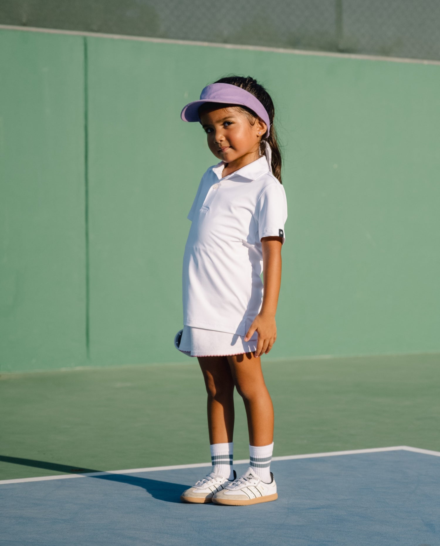 POLO ACTIVE+ NIÑOS - Blanco