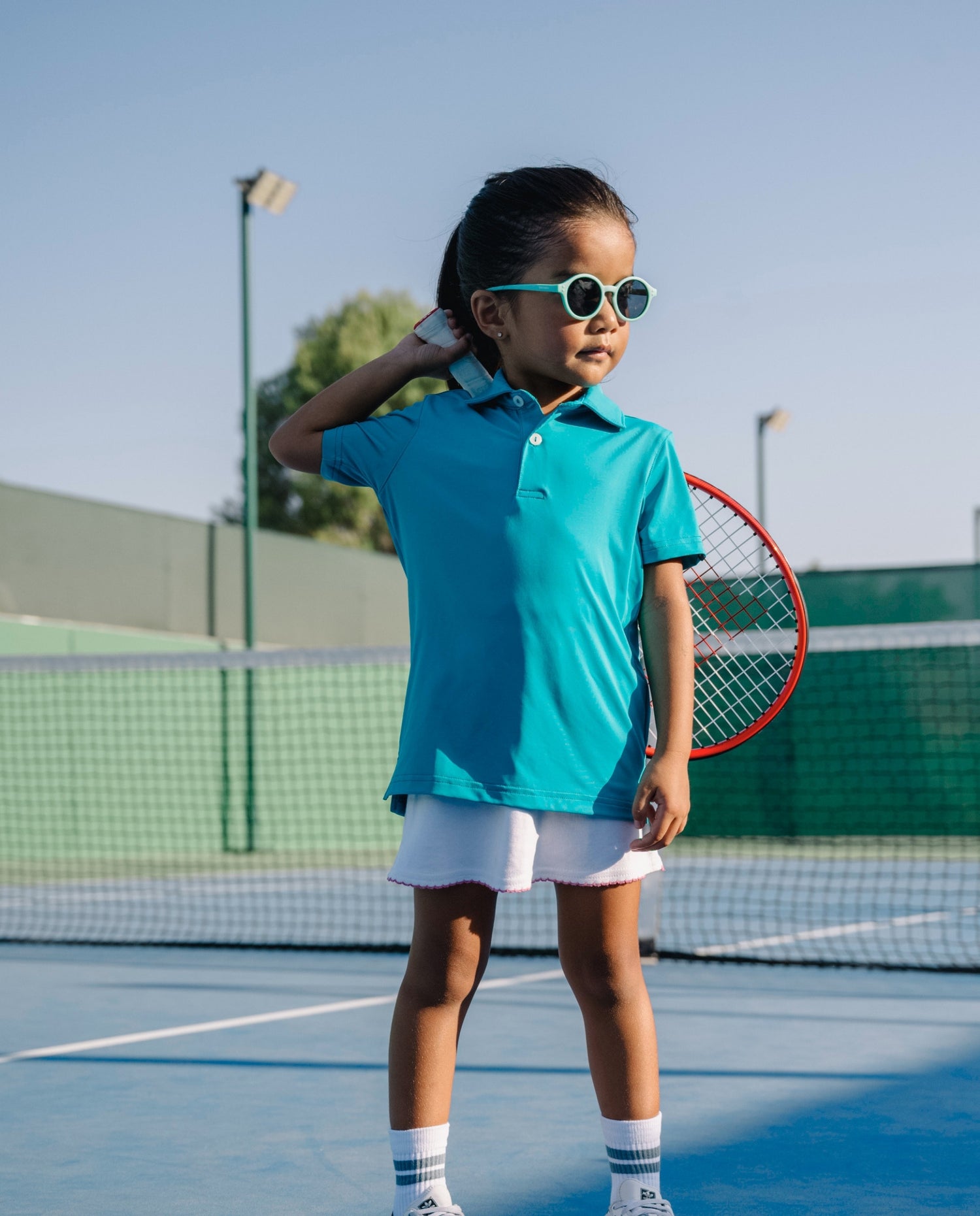 POLO ACTIVE+ NIÑOS - Verde