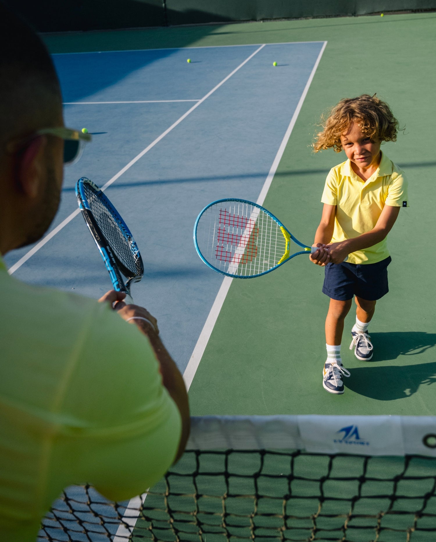 POLO ACTIVE+ NIÑOS - Amarillo