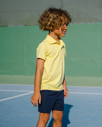 POLO ACTIVE+ NIÑOS - Amarillo