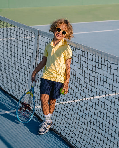 POLO ACTIVE+ NIÑOS - Amarillo