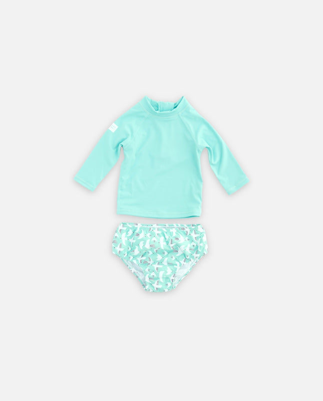 Maillot De Bain Bébé Petit Béguin WYTbaby Maillot Bain Bébé Manches Longues UV - Protection Solaire Fille Maillot Bébé Sécurité